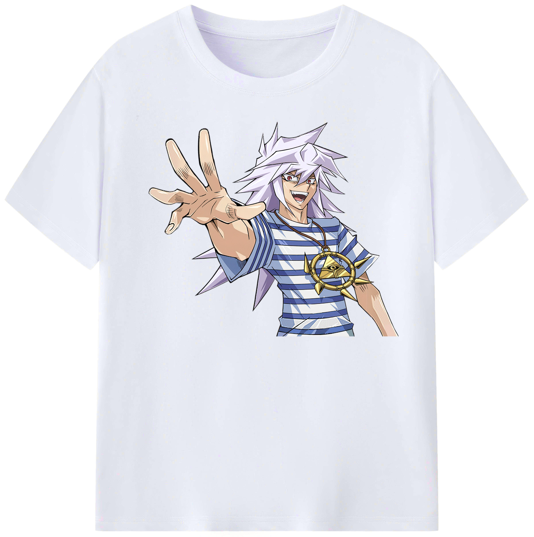 （画像用） 遊☆戯☆王 Yu-Gi-Oh! レディースカジュアルプリントTシャツ（綿100％）