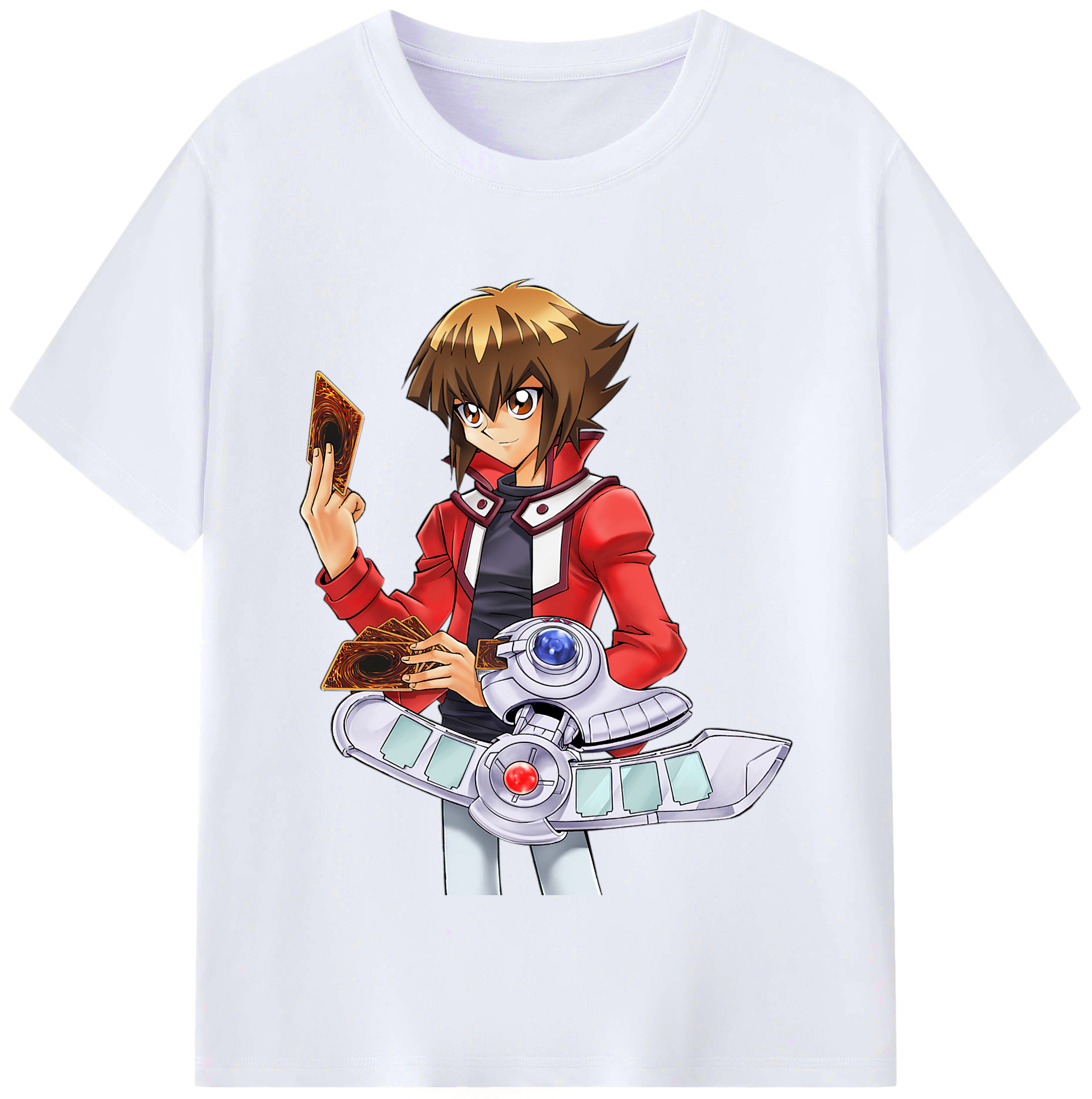 （画像用） 遊☆戯☆王 Yu-Gi-Oh! レディースカジュアルプリントTシャツ（綿100％）