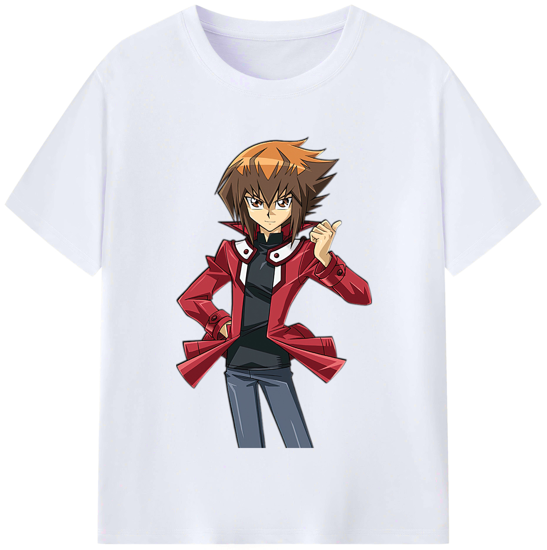 （画像用） 遊☆戯☆王 Yu-Gi-Oh! レディースカジュアルプリントTシャツ（綿100％）