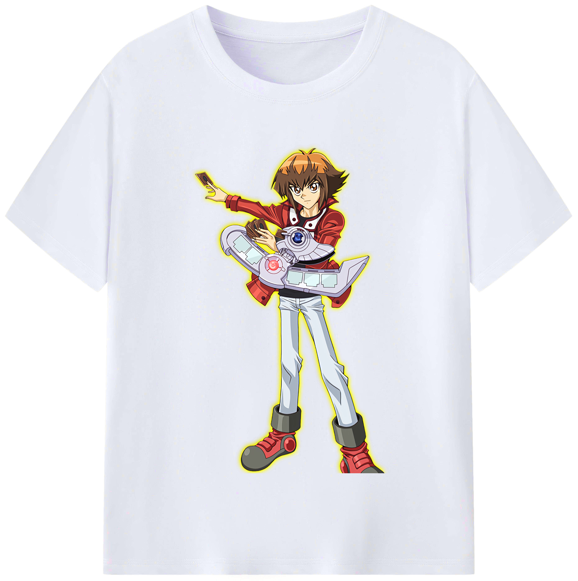 （画像用） 遊☆戯☆王 Yu-Gi-Oh! レディースカジュアルプリントTシャツ（綿100％）