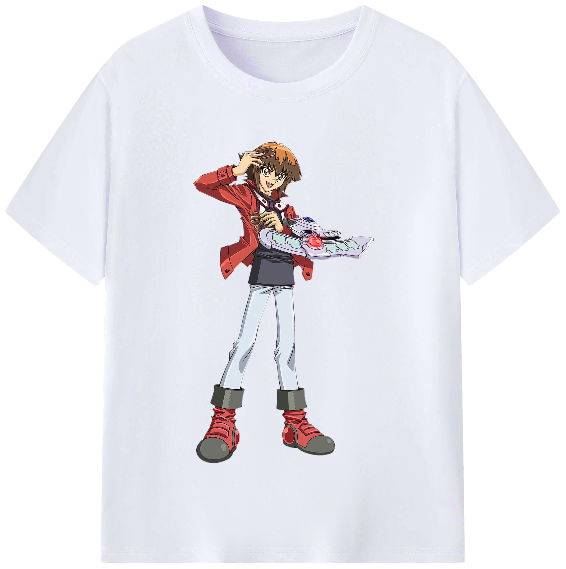 （画像用） 遊☆戯☆王 Yu-Gi-Oh! レディースカジュアルプリントTシャツ（綿100％）