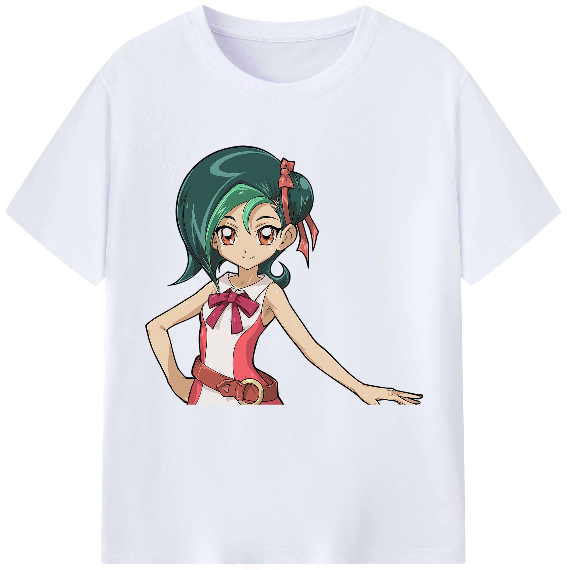（画像用） 遊☆戯☆王 Yu-Gi-Oh! レディースカジュアルプリントTシャツ（綿100％）