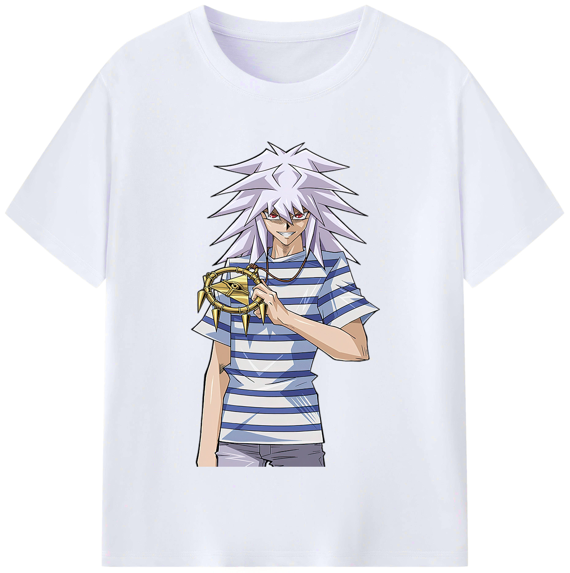 （画像用） 遊☆戯☆王 Yu-Gi-Oh! レディースカジュアルプリントTシャツ（綿100％）