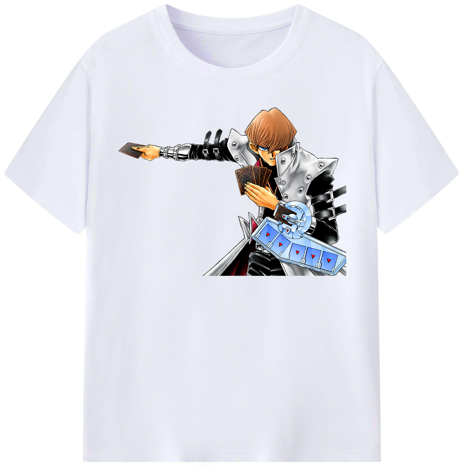 （画像用） 遊☆戯☆王 Yu-Gi-Oh! レディースカジュアルプリントTシャツ（綿100％）