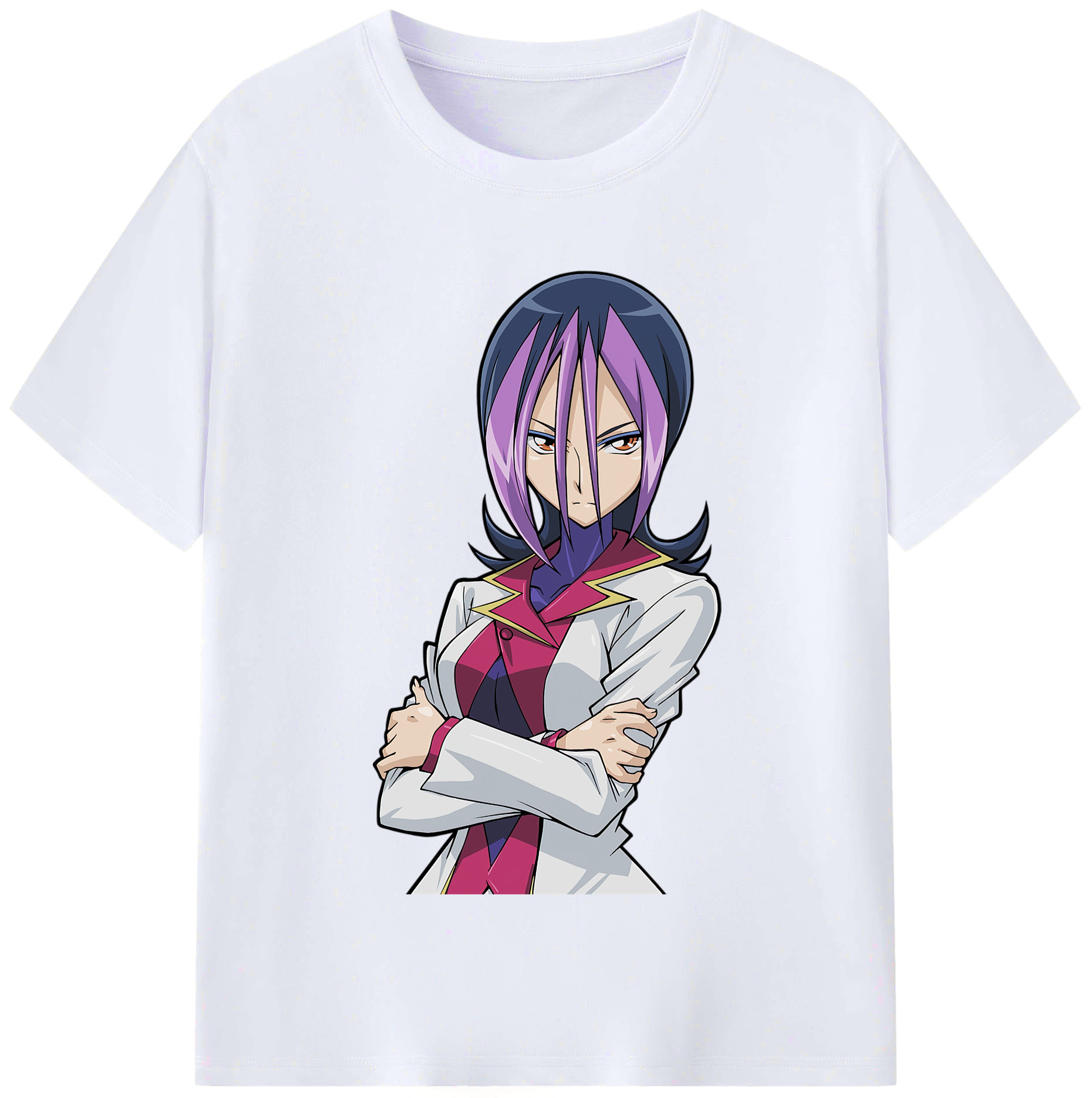 （画像用） 遊☆戯☆王 Yu-Gi-Oh! レディースカジュアルプリントTシャツ（綿100％）