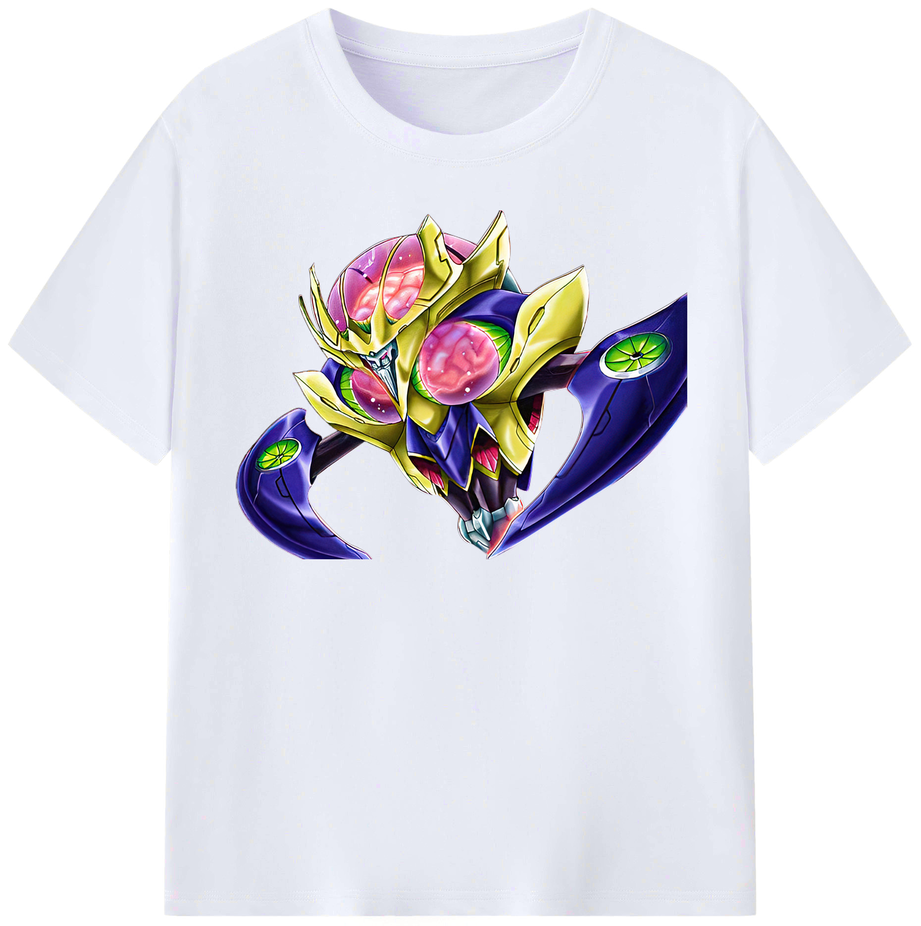 （画像用） 遊☆戯☆王 Yu-Gi-Oh! レディースカジュアルプリントTシャツ（綿100％）