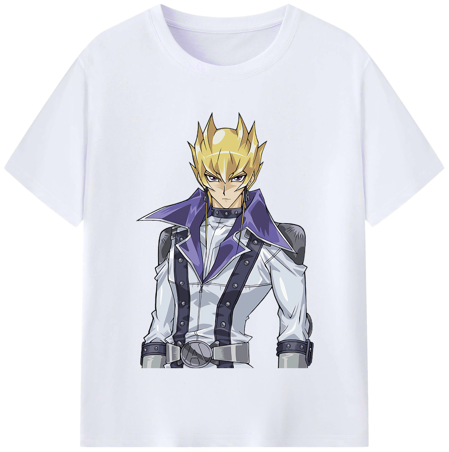 （画像用） 遊☆戯☆王 Yu-Gi-Oh! レディースカジュアルプリントTシャツ（綿100％）