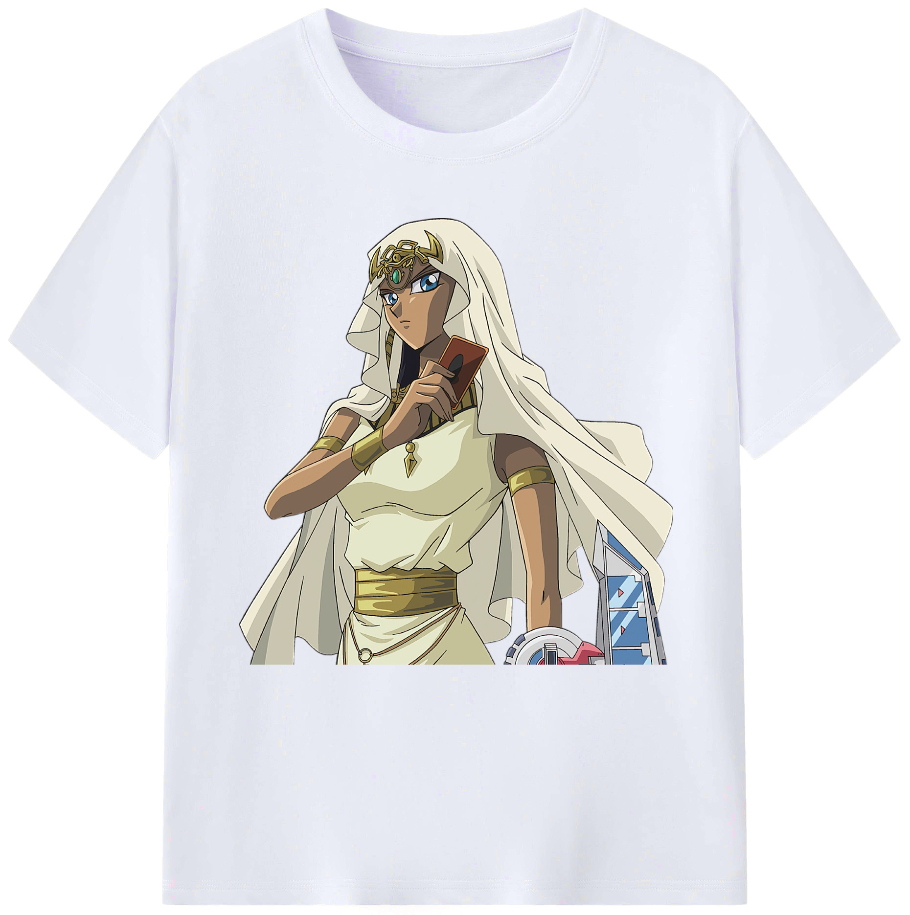 （画像用） 遊☆戯☆王 Yu-Gi-Oh! レディースカジュアルプリントTシャツ（綿100％）