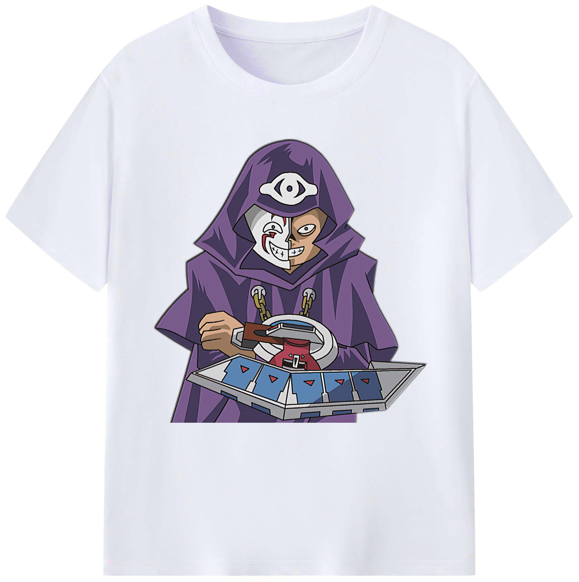 （画像用） 遊☆戯☆王 Yu-Gi-Oh! レディースカジュアルプリントTシャツ（綿100％）