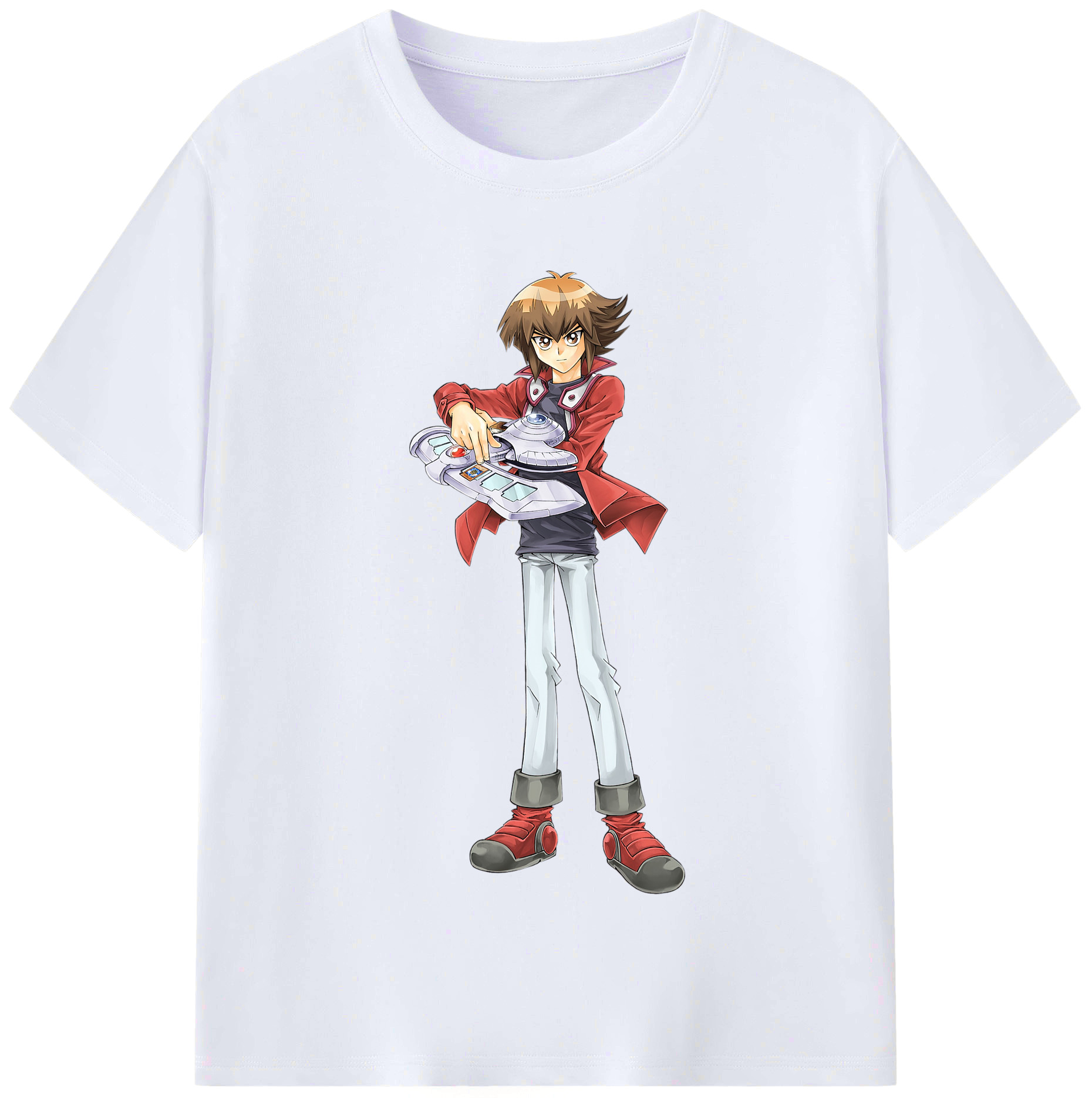 （画像用） 遊☆戯☆王 Yu-Gi-Oh! レディースカジュアルプリントTシャツ（綿100％）