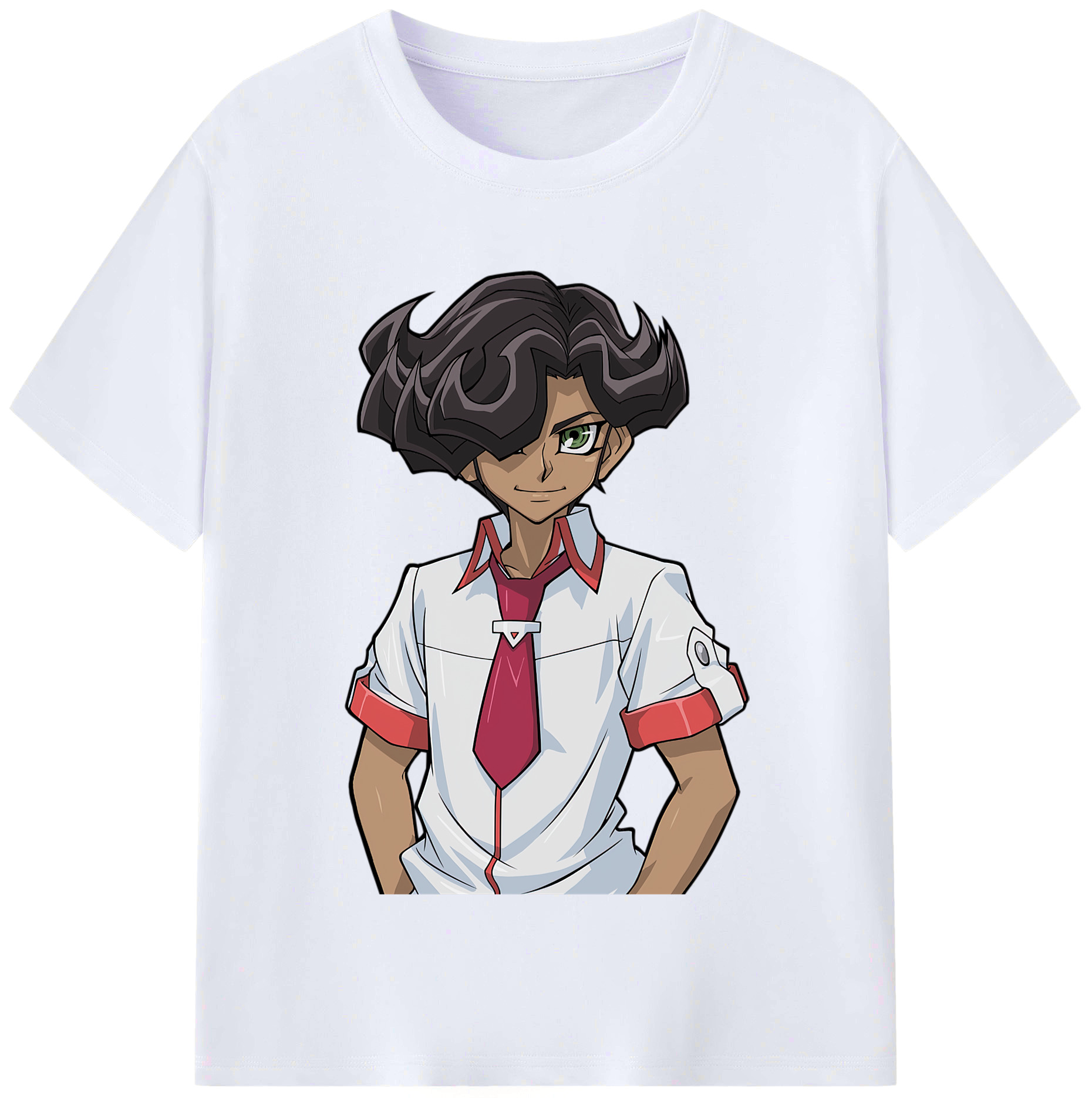 （画像用） 遊☆戯☆王 Yu-Gi-Oh! レディースカジュアルプリントTシャツ（綿100％）