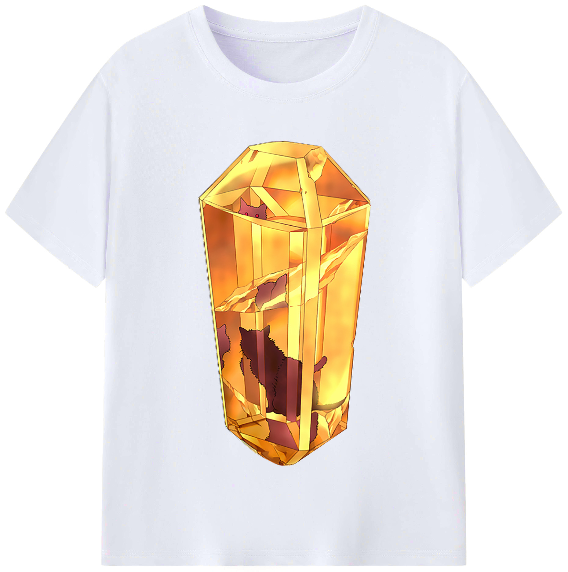 （画像用） 遊☆戯☆王 Yu-Gi-Oh! レディースカジュアルプリントTシャツ（綿100％）