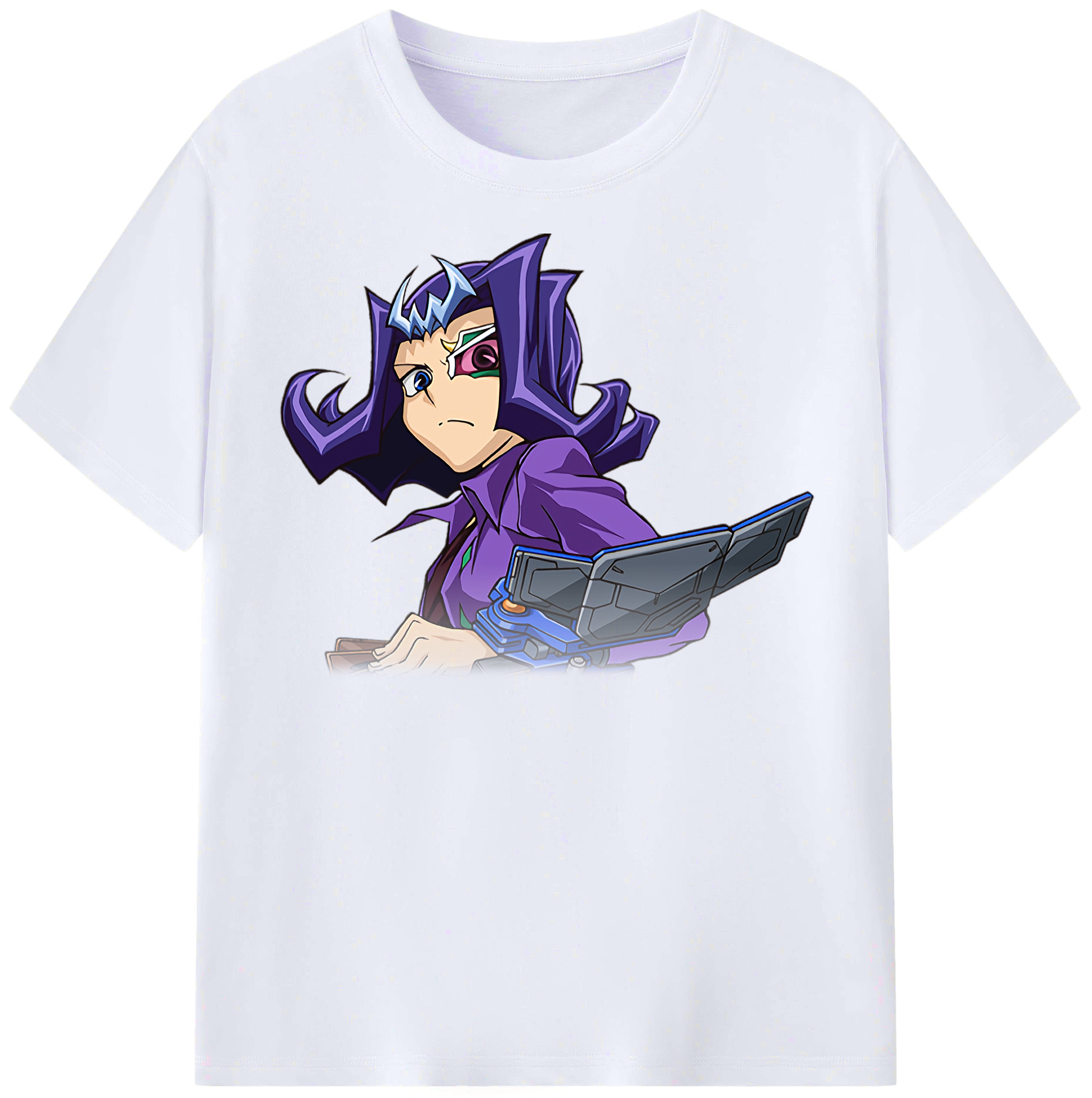 （画像用） 遊☆戯☆王 Yu-Gi-Oh! レディースカジュアルプリントTシャツ（綿100％）