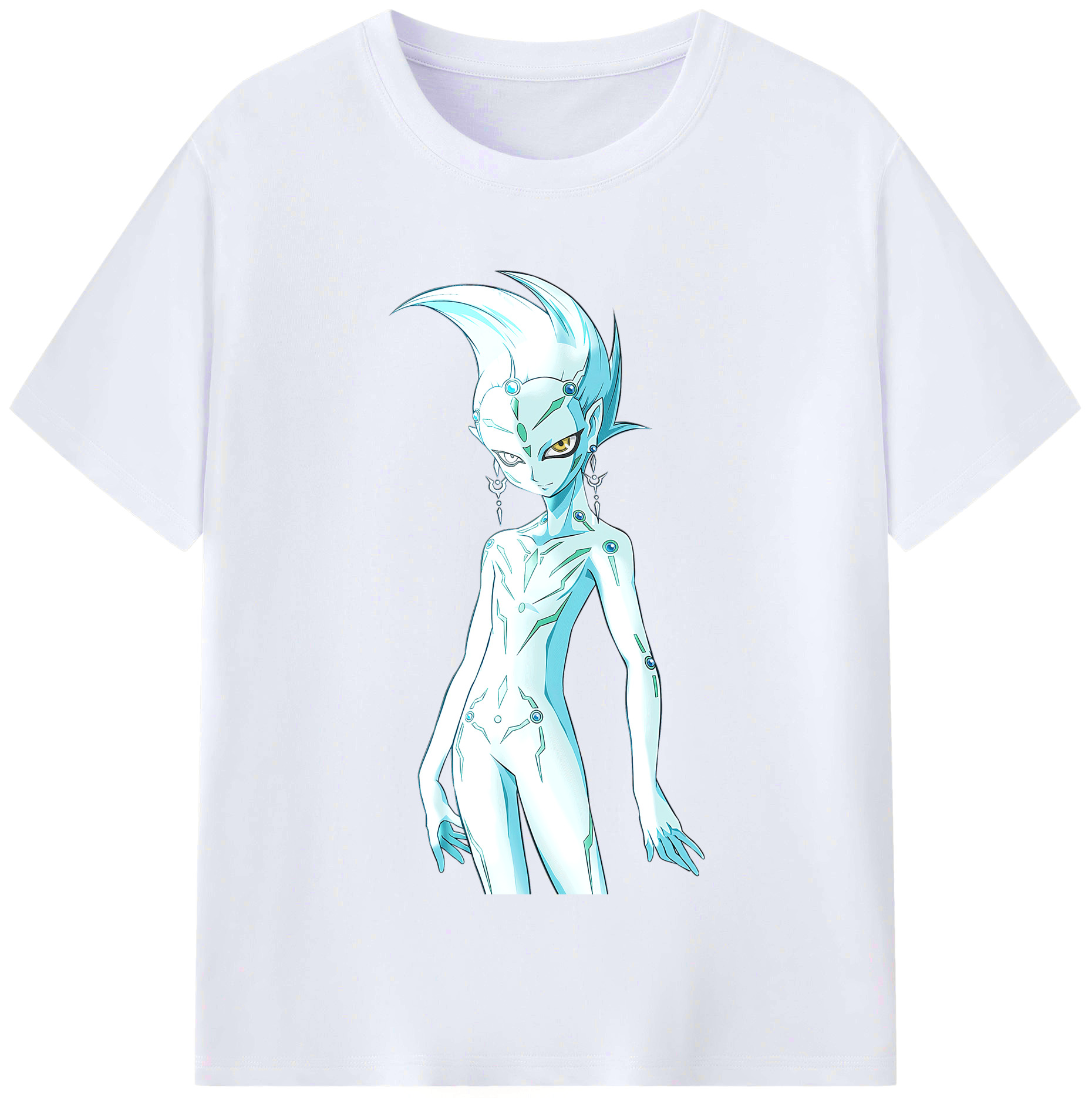 （画像用） 遊☆戯☆王 Yu-Gi-Oh! レディースカジュアルプリントTシャツ（綿100％）