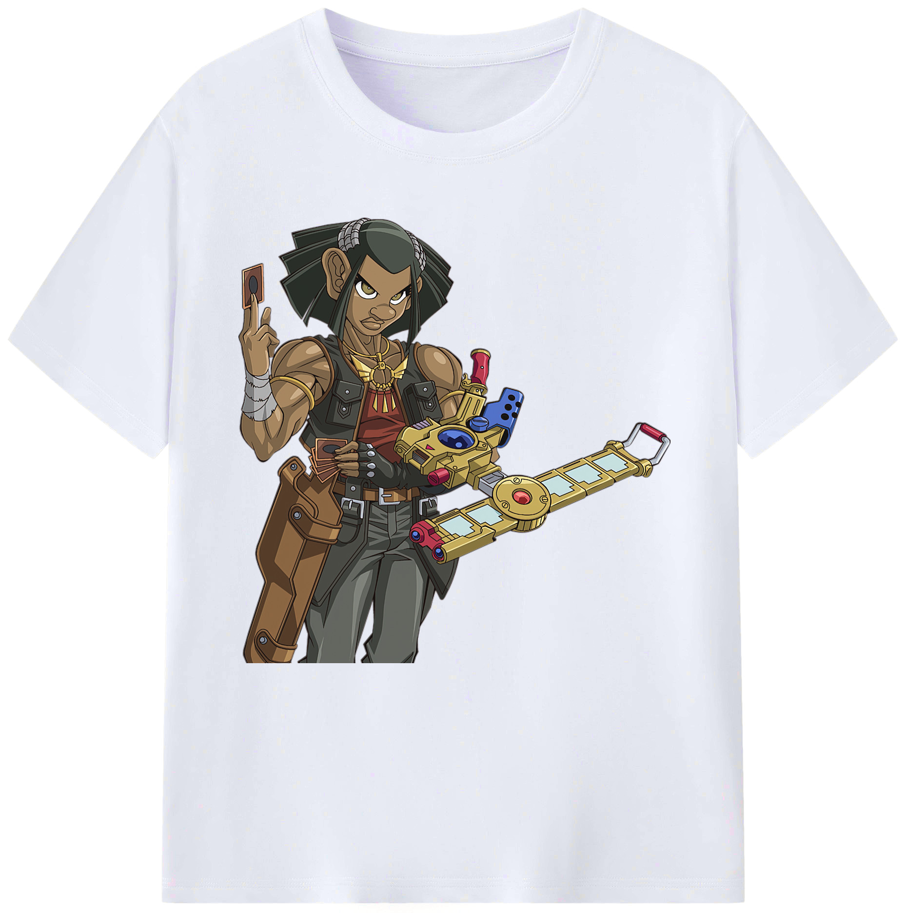 （画像用） 遊☆戯☆王 Yu-Gi-Oh! レディースカジュアルプリントTシャツ（綿100％）