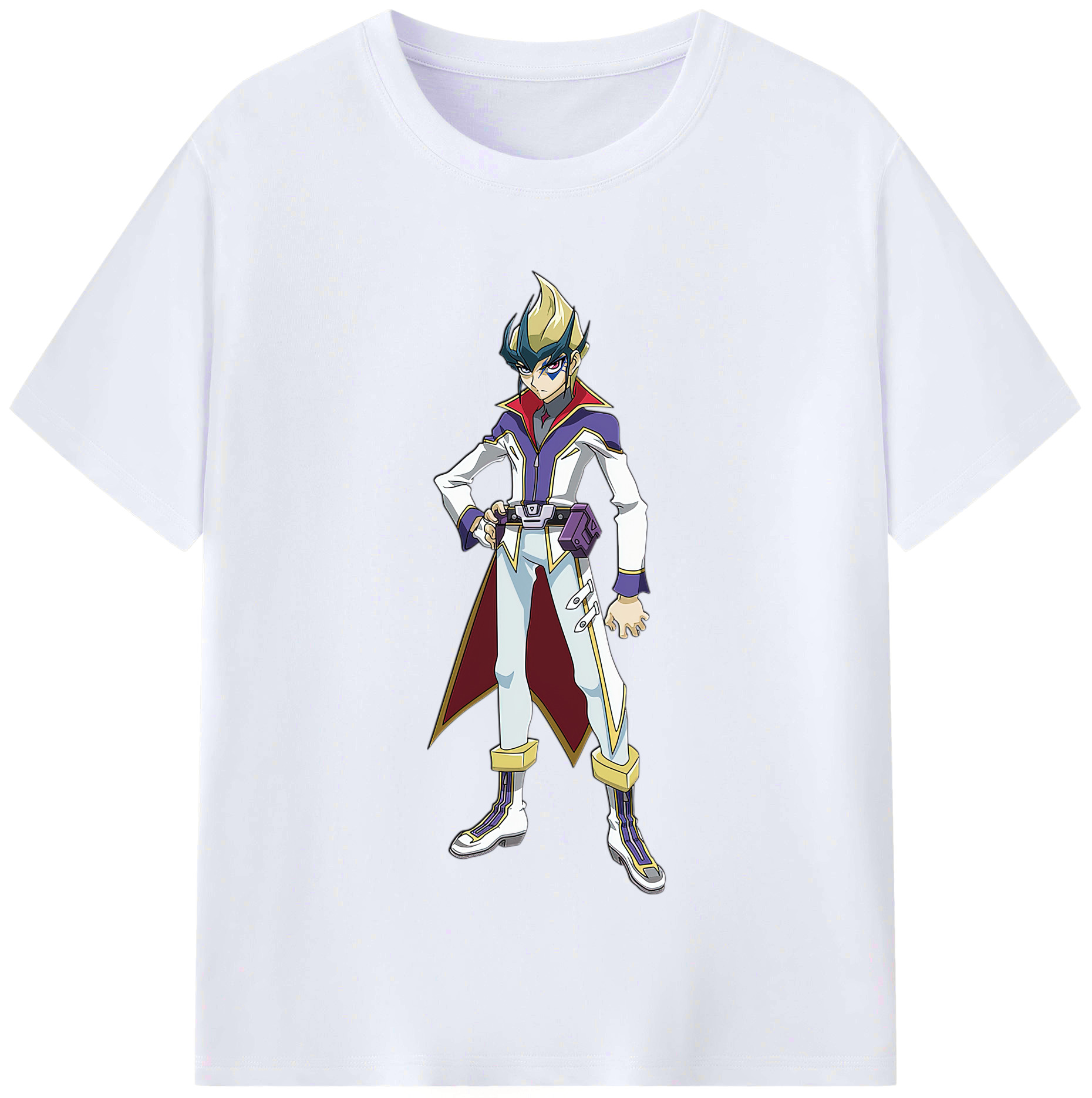 （画像用） 遊☆戯☆王 Yu-Gi-Oh! レディースカジュアルプリントTシャツ（綿100％）