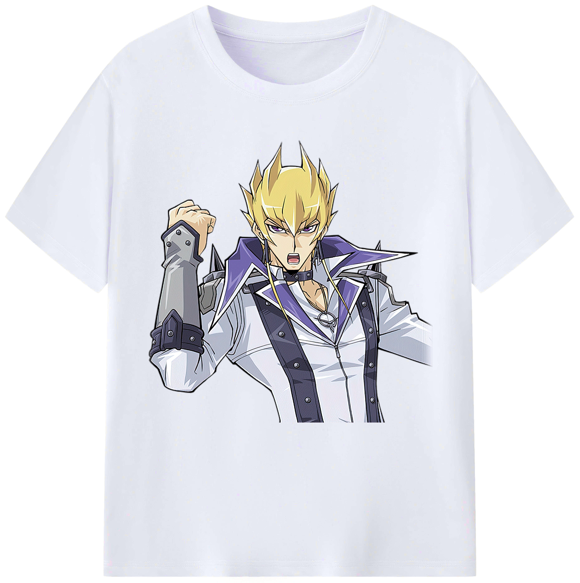 （画像用） 遊☆戯☆王 Yu-Gi-Oh! レディースカジュアルプリントTシャツ（綿100％）