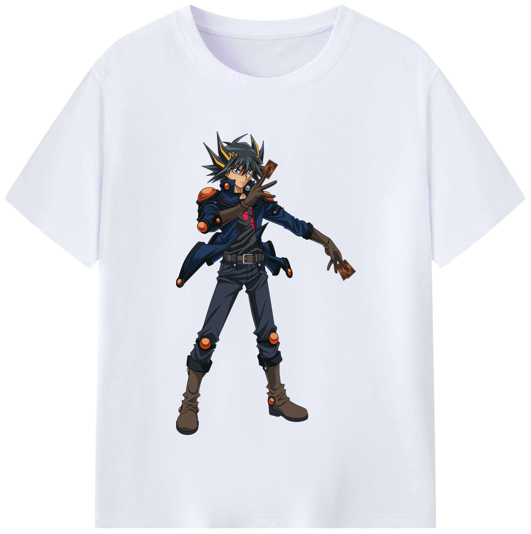（画像用） 遊☆戯☆王 Yu-Gi-Oh! レディースカジュアルプリントTシャツ（綿100％）