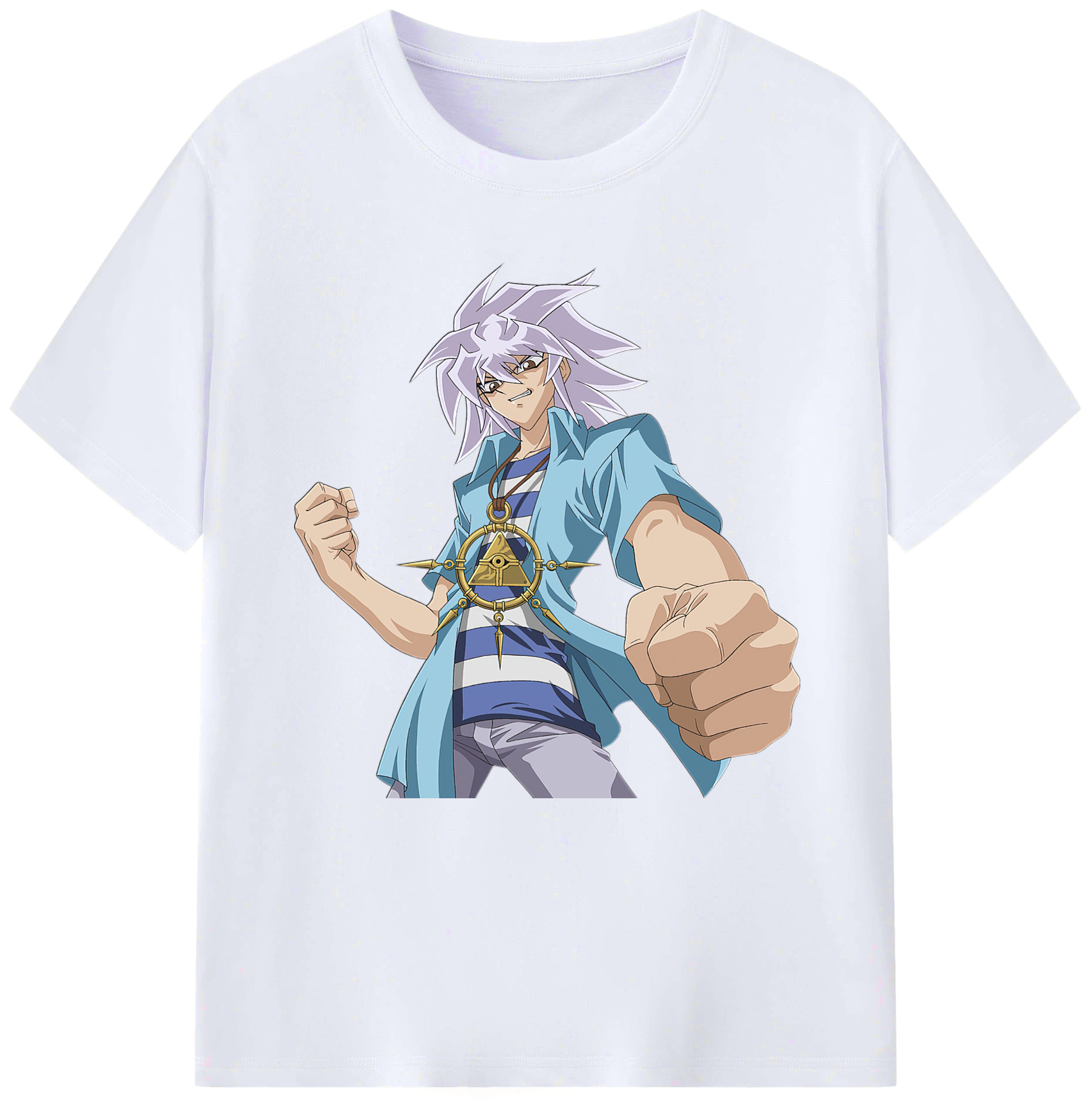 （画像用） 遊☆戯☆王 Yu-Gi-Oh! レディースカジュアルプリントTシャツ（綿100％）