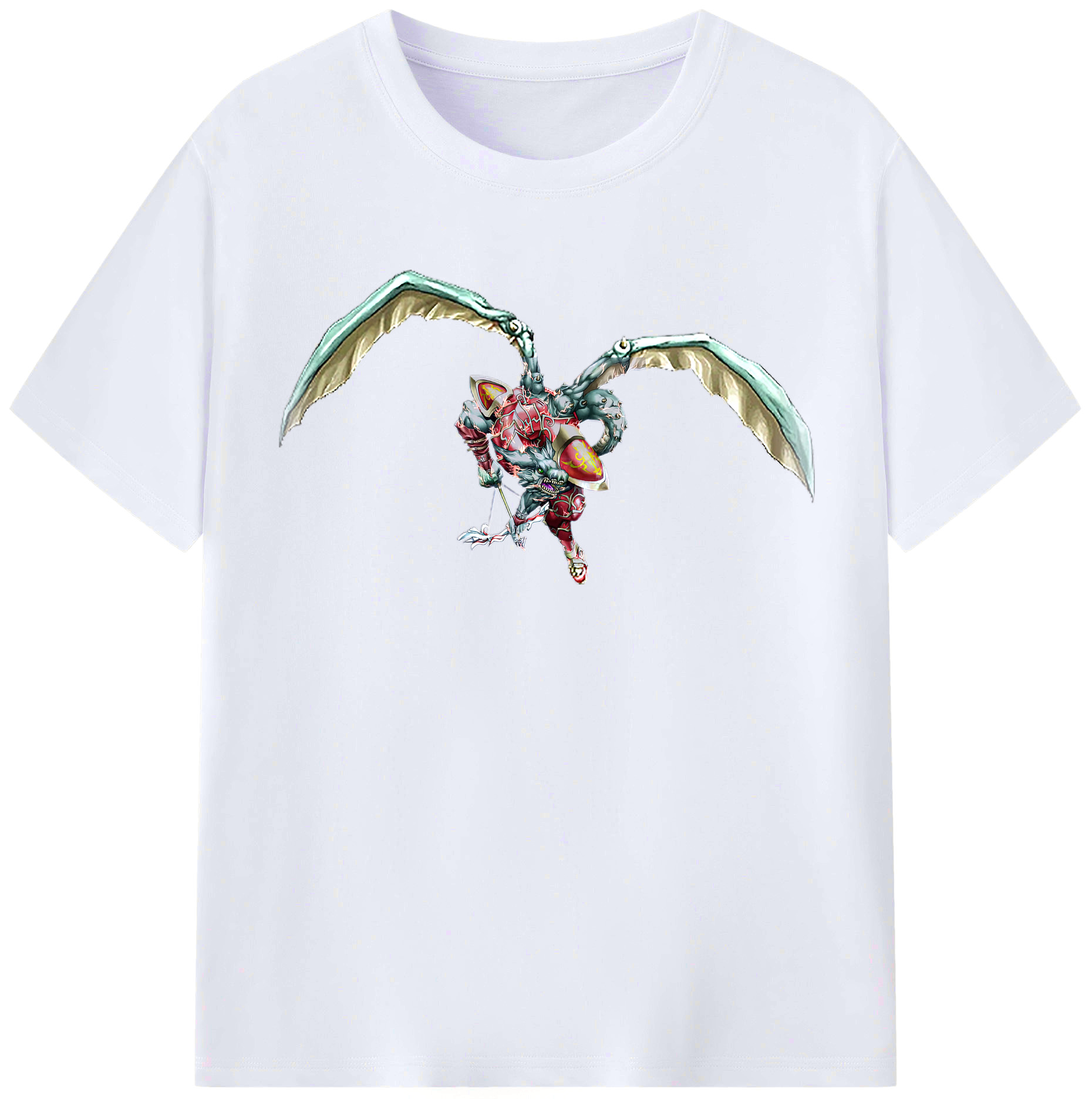 （画像用） 遊☆戯☆王 Yu-Gi-Oh! レディースカジュアルプリントTシャツ（綿100％）
