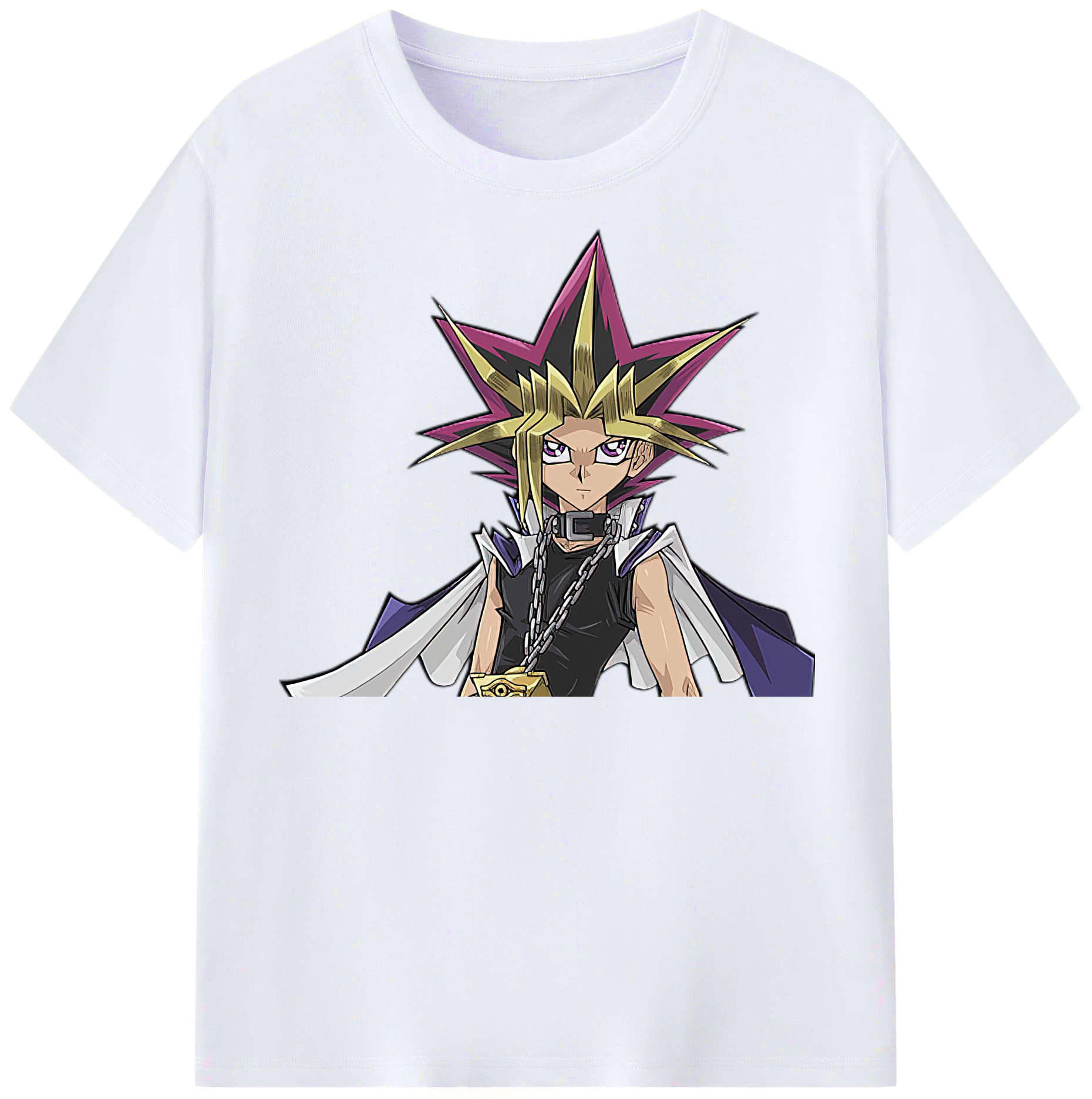 （画像用） 遊☆戯☆王 Yu-Gi-Oh! レディースカジュアルプリントTシャツ（綿100％）