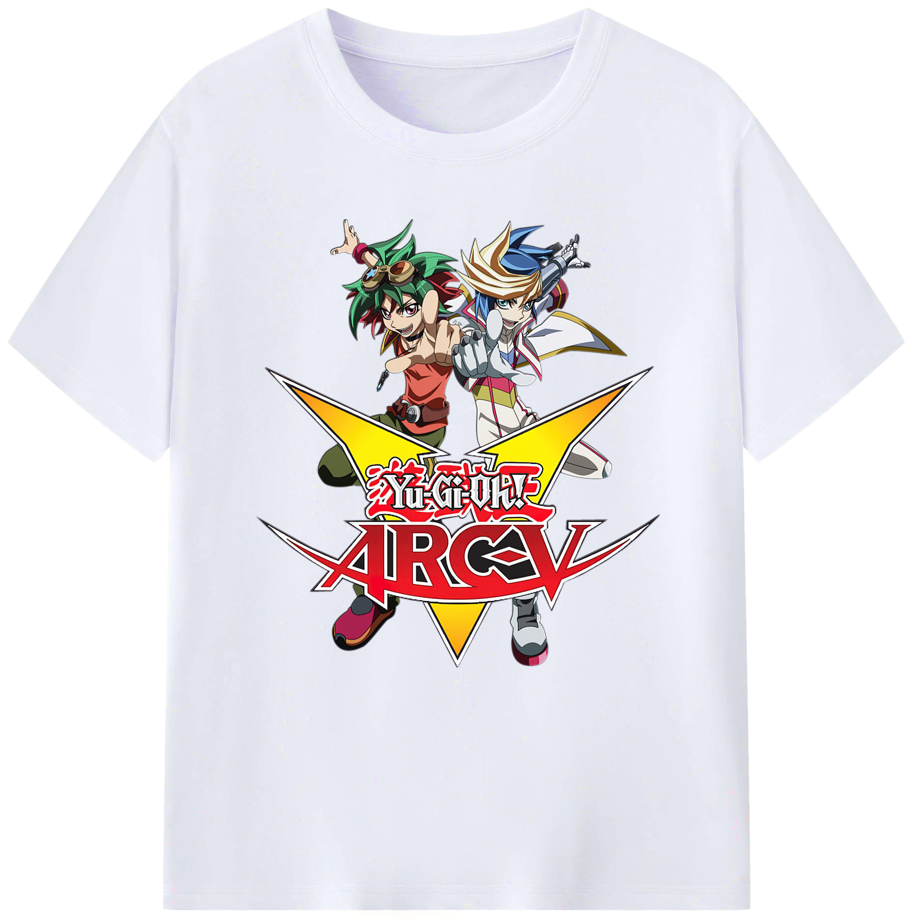 （画像用） 遊☆戯☆王 Yu-Gi-Oh! レディースカジュアルプリントTシャツ（綿100％）
