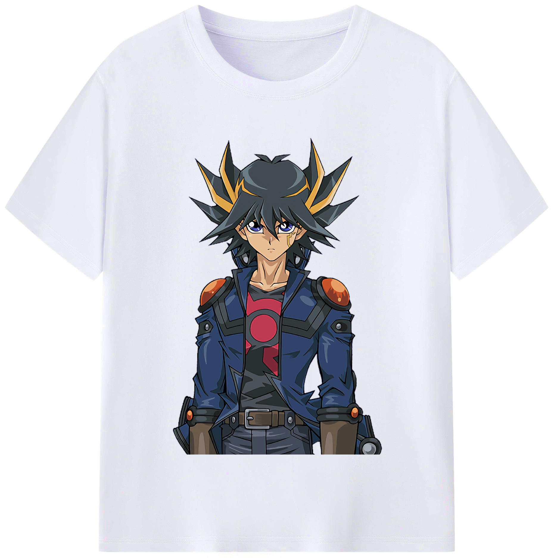 （画像用） 遊☆戯☆王 Yu-Gi-Oh! レディースカジュアルプリントTシャツ（綿100％）