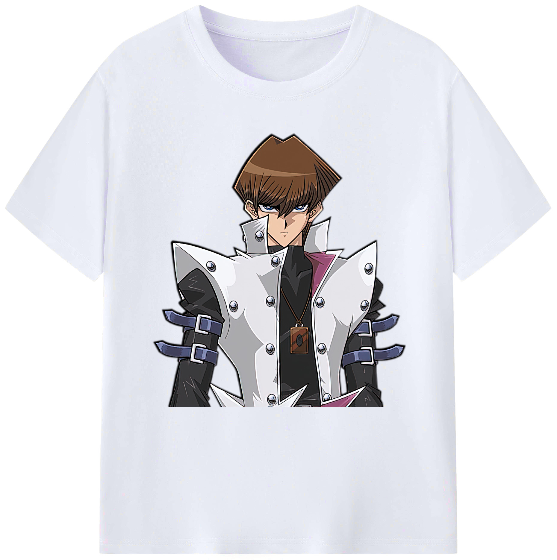 （画像用） 遊☆戯☆王 Yu-Gi-Oh! レディースカジュアルプリントTシャツ（綿100％）
