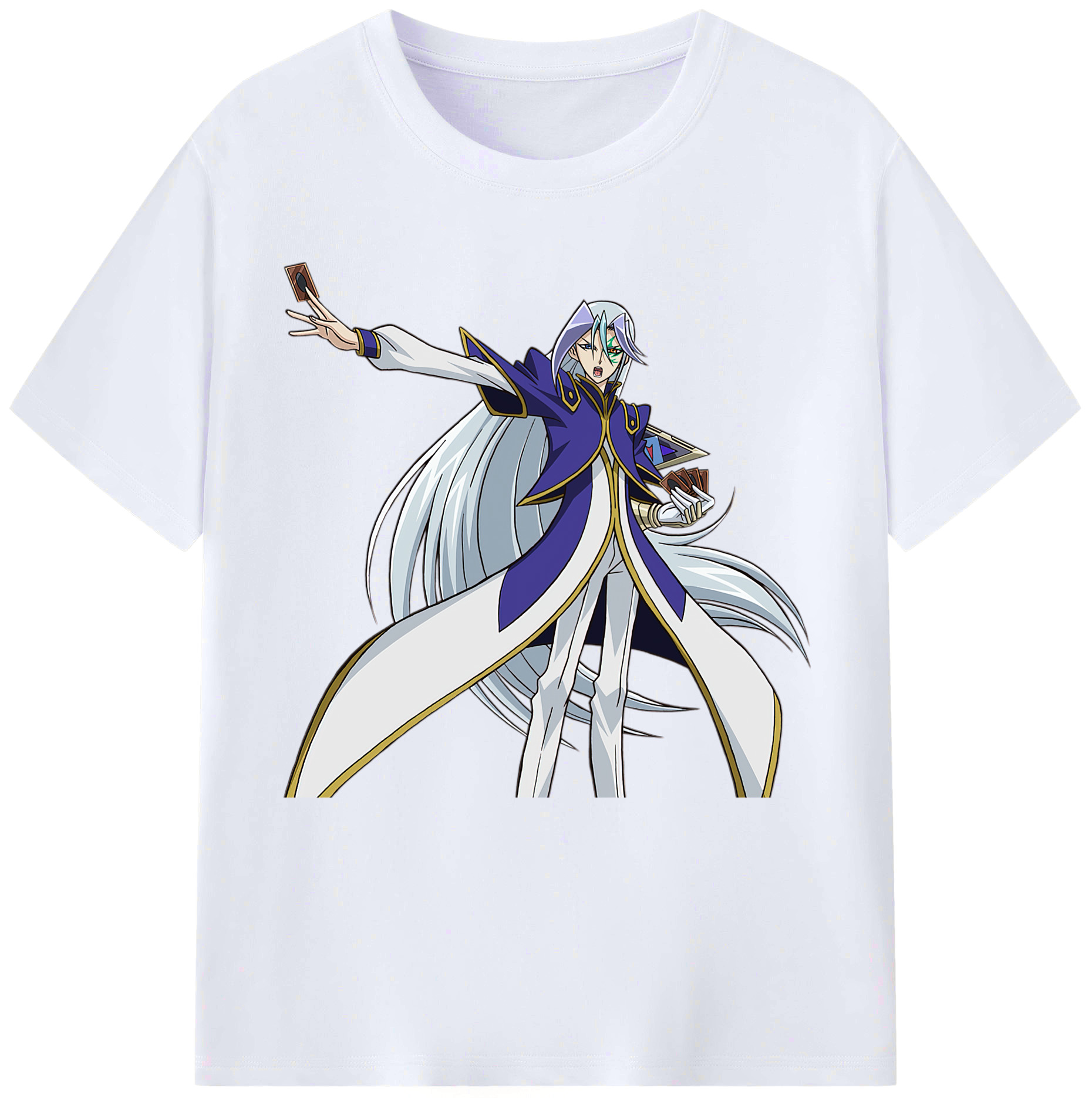 （画像用） 遊☆戯☆王 Yu-Gi-Oh! レディースカジュアルプリントTシャツ（綿100％）