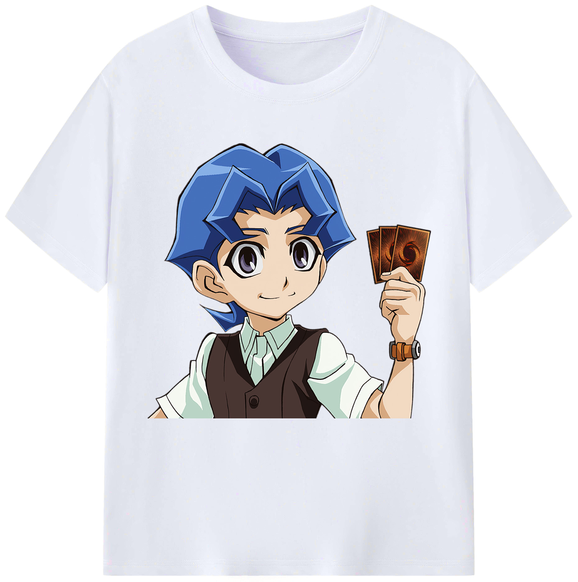 （画像用） 遊☆戯☆王 Yu-Gi-Oh! レディースカジュアルプリントTシャツ（綿100％）