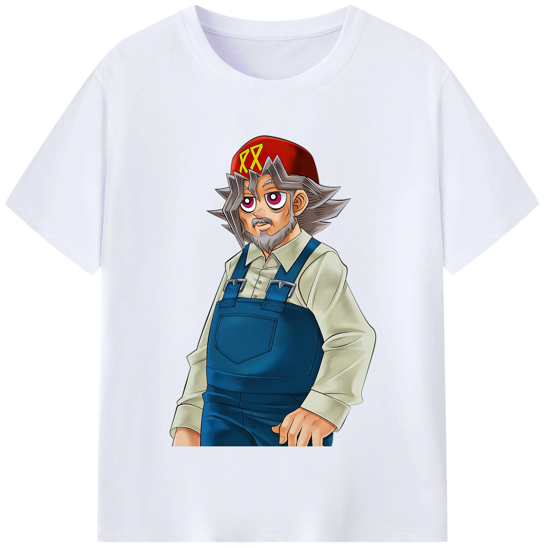 （画像用） 遊☆戯☆王 Yu-Gi-Oh! レディースカジュアルプリントTシャツ（綿100％）