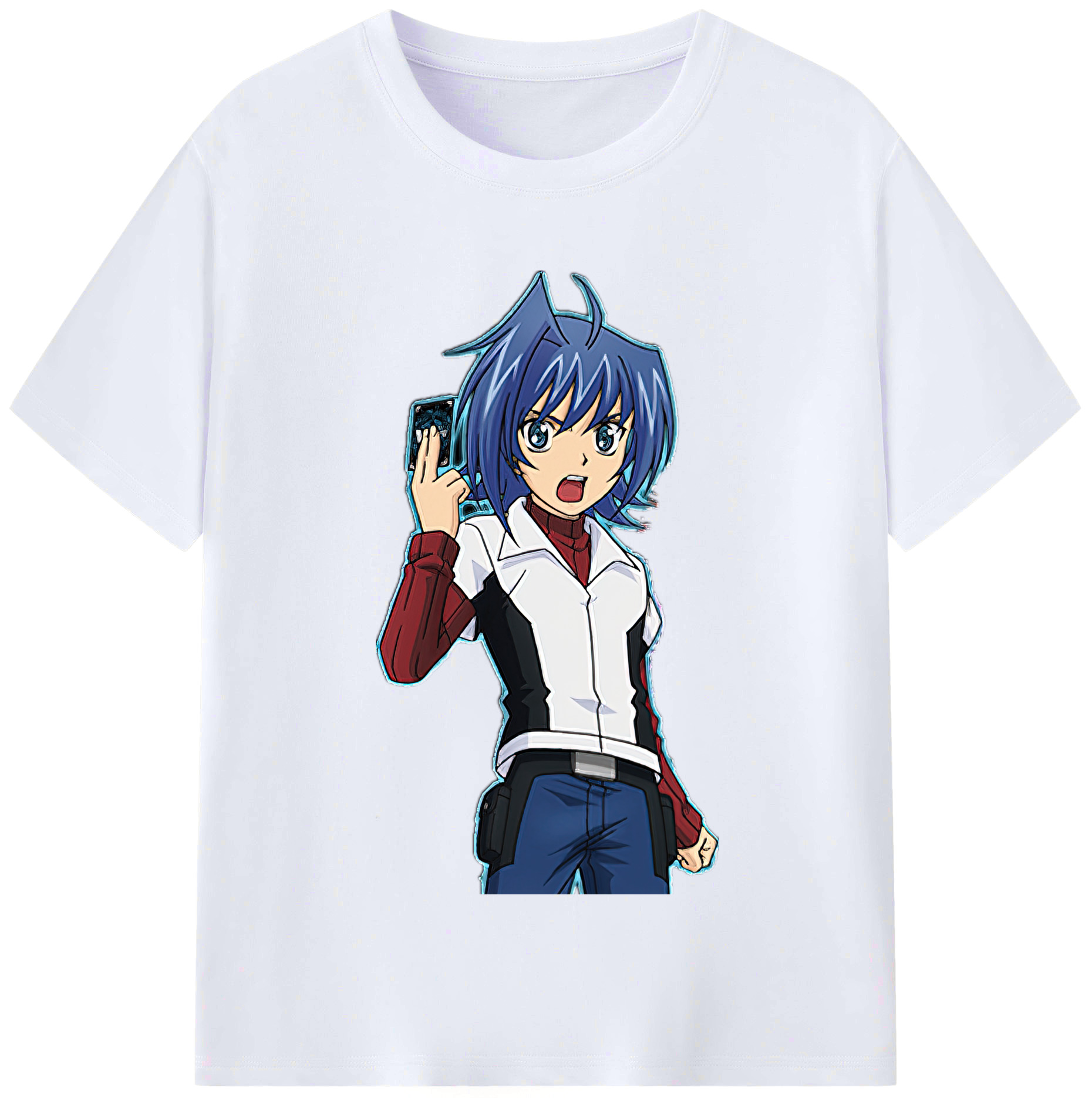 （画像用） 遊☆戯☆王 Yu-Gi-Oh! レディースカジュアルプリントTシャツ（綿100％）