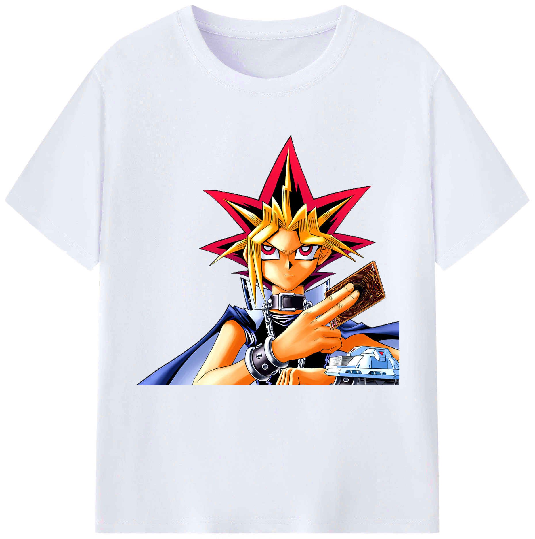 （画像用） 遊☆戯☆王 Yu-Gi-Oh! レディースカジュアルプリントTシャツ（綿100％）