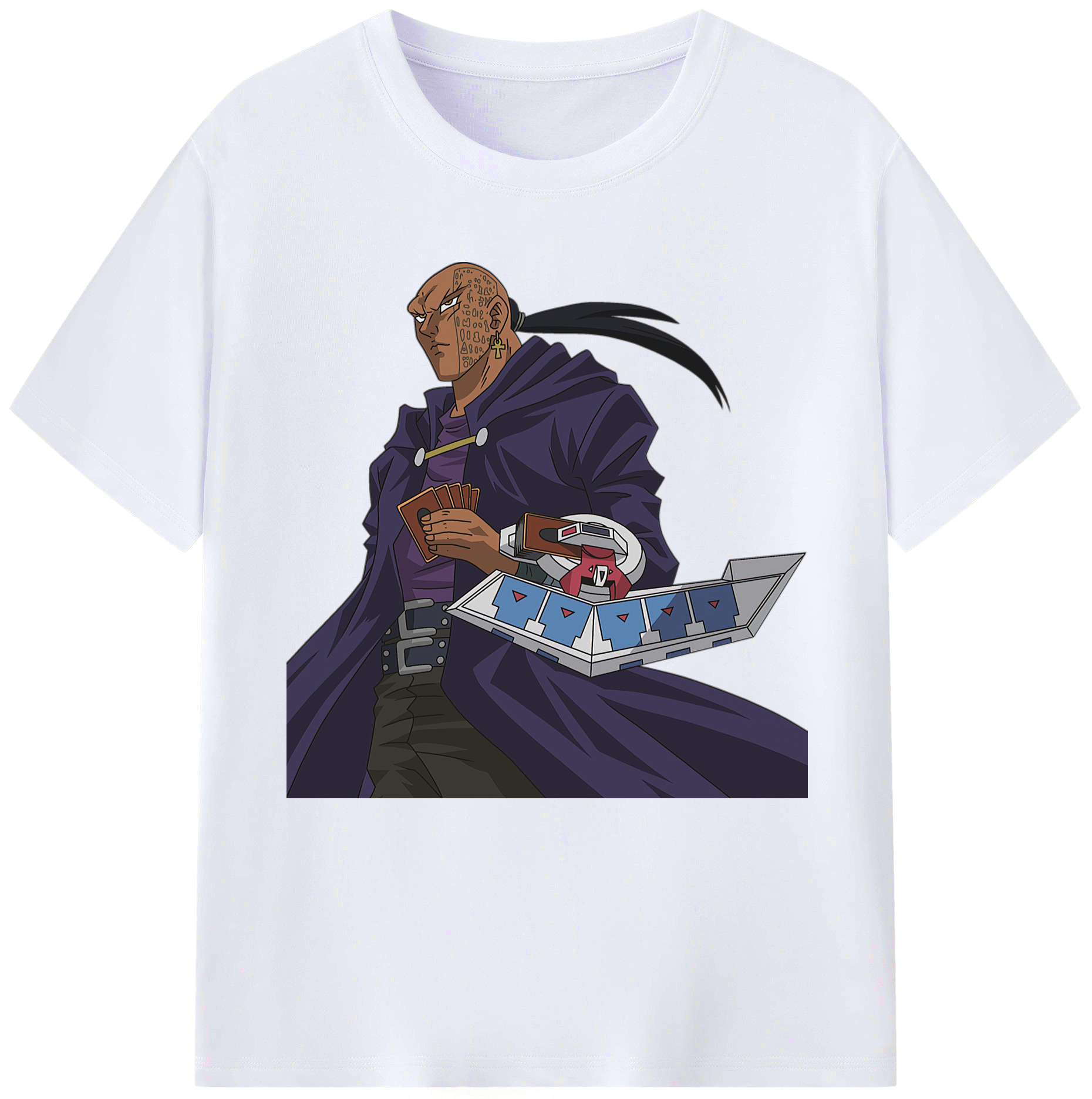 （画像用） 遊☆戯☆王 Yu-Gi-Oh! レディースカジュアルプリントTシャツ（綿100％）