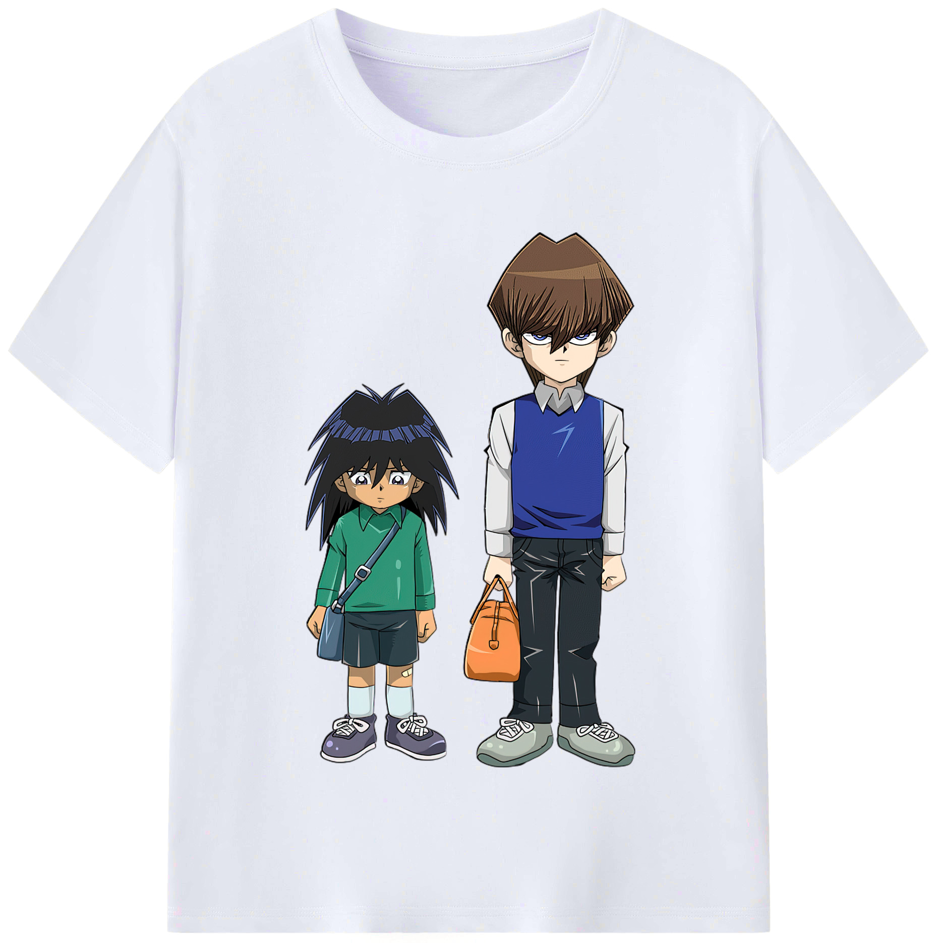 （画像用） 遊☆戯☆王 Yu-Gi-Oh! レディースカジュアルプリントTシャツ（綿100％）