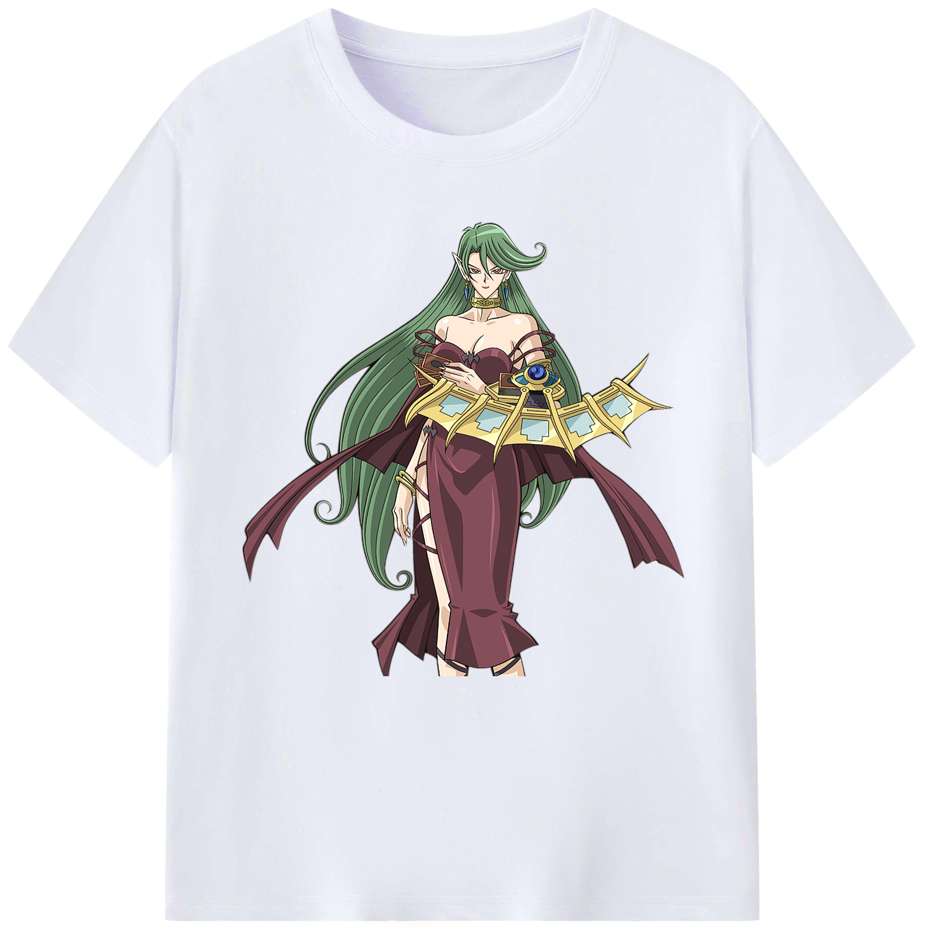 （画像用） 遊☆戯☆王 Yu-Gi-Oh! レディースカジュアルプリントTシャツ（綿100％）
