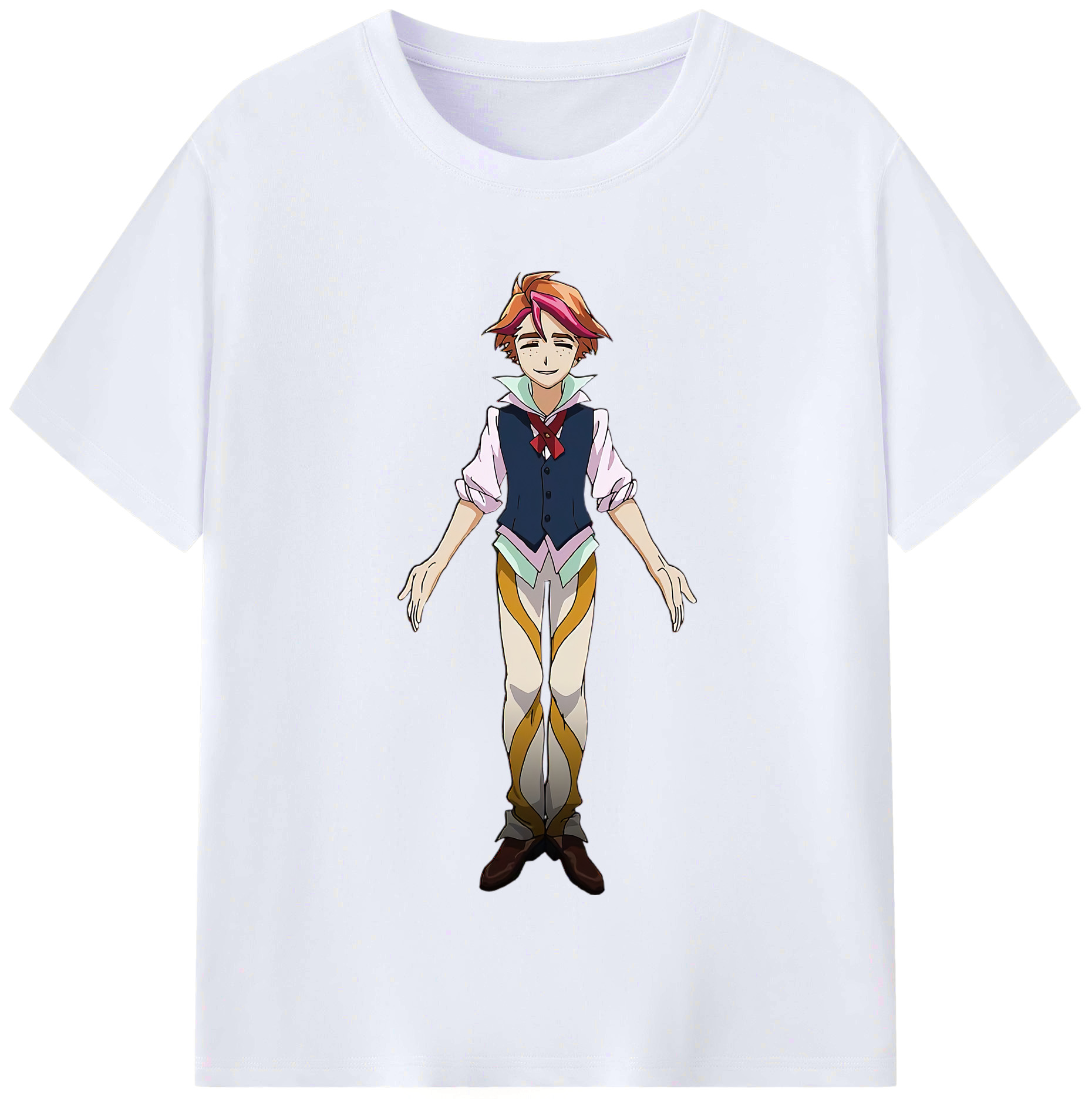 （画像用） 遊☆戯☆王 Yu-Gi-Oh! レディースカジュアルプリントTシャツ（綿100％）