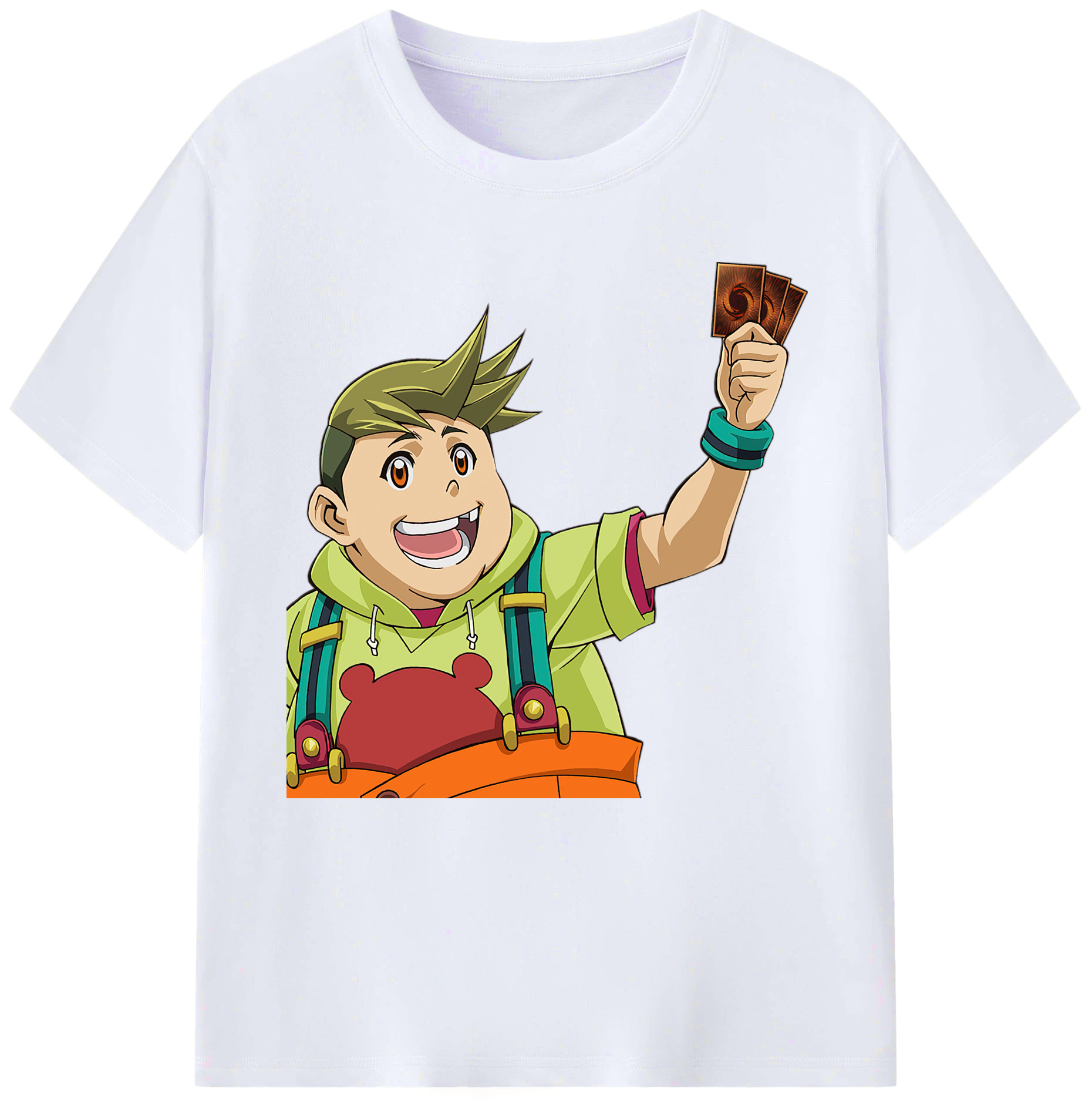 （画像用） 遊☆戯☆王 Yu-Gi-Oh! レディースカジュアルプリントTシャツ（綿100％）