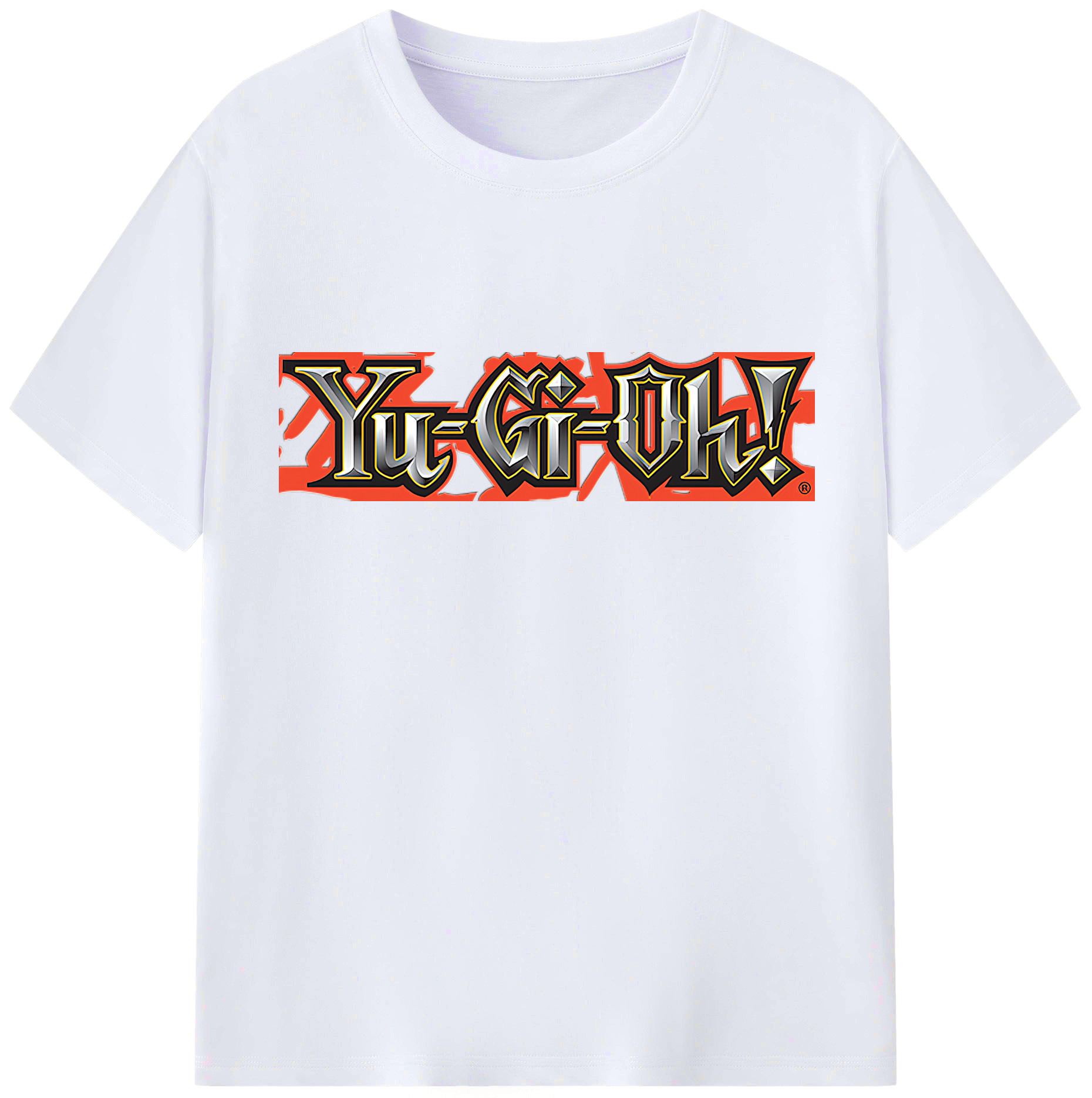 （画像用） 遊☆戯☆王 Yu-Gi-Oh! レディースカジュアルプリントTシャツ（綿100％）