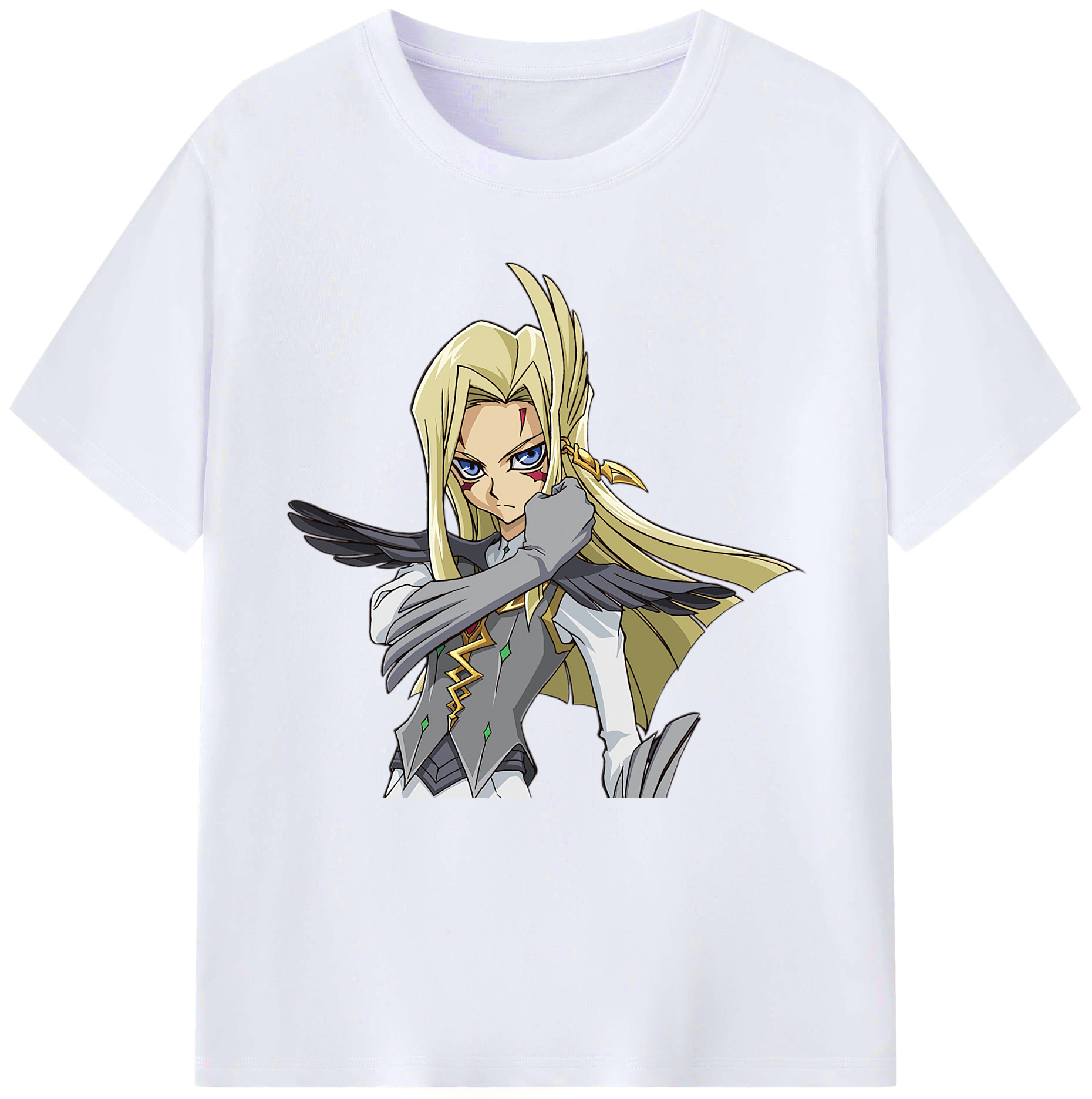 （画像用） 遊☆戯☆王 Yu-Gi-Oh! レディースカジュアルプリントTシャツ（綿100％）