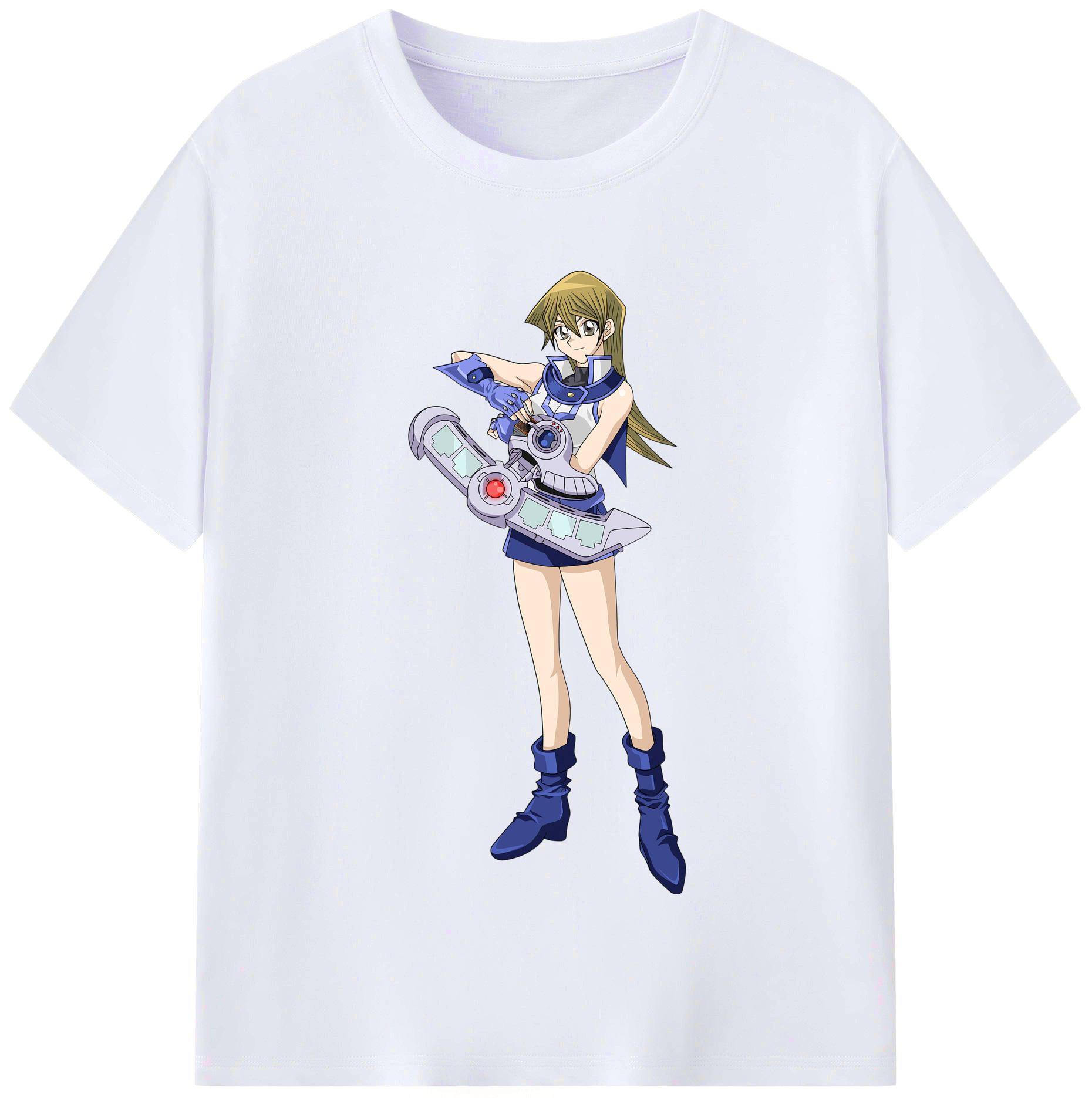 （画像用） 遊☆戯☆王 Yu-Gi-Oh! レディースカジュアルプリントTシャツ（綿100％）
