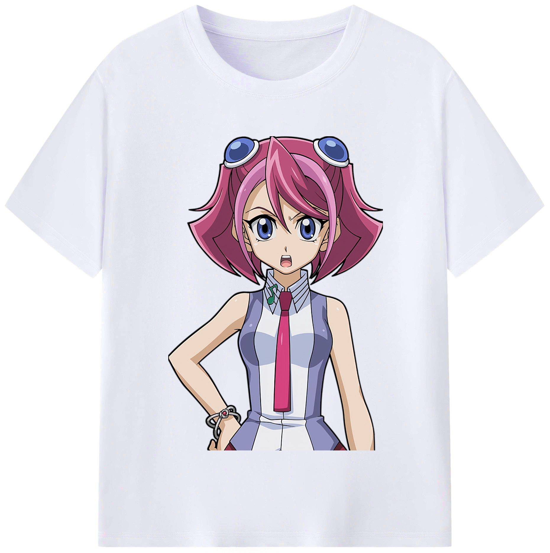 （画像用） 遊☆戯☆王 Yu-Gi-Oh! レディースカジュアルプリントTシャツ（綿100％）