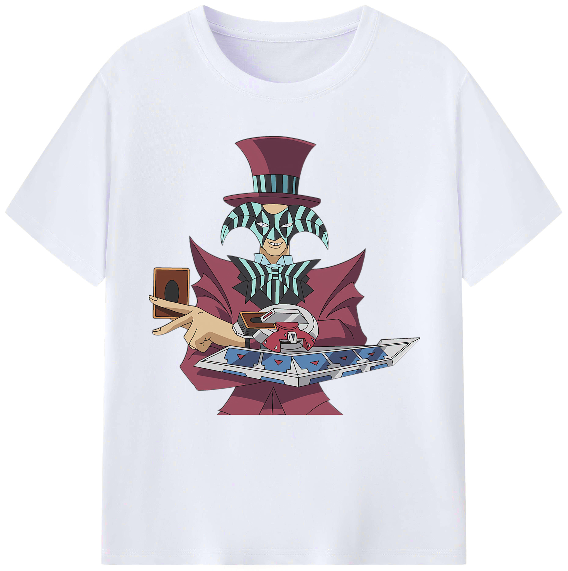 （画像用） 遊☆戯☆王 Yu-Gi-Oh! レディースカジュアルプリントTシャツ（綿100％）