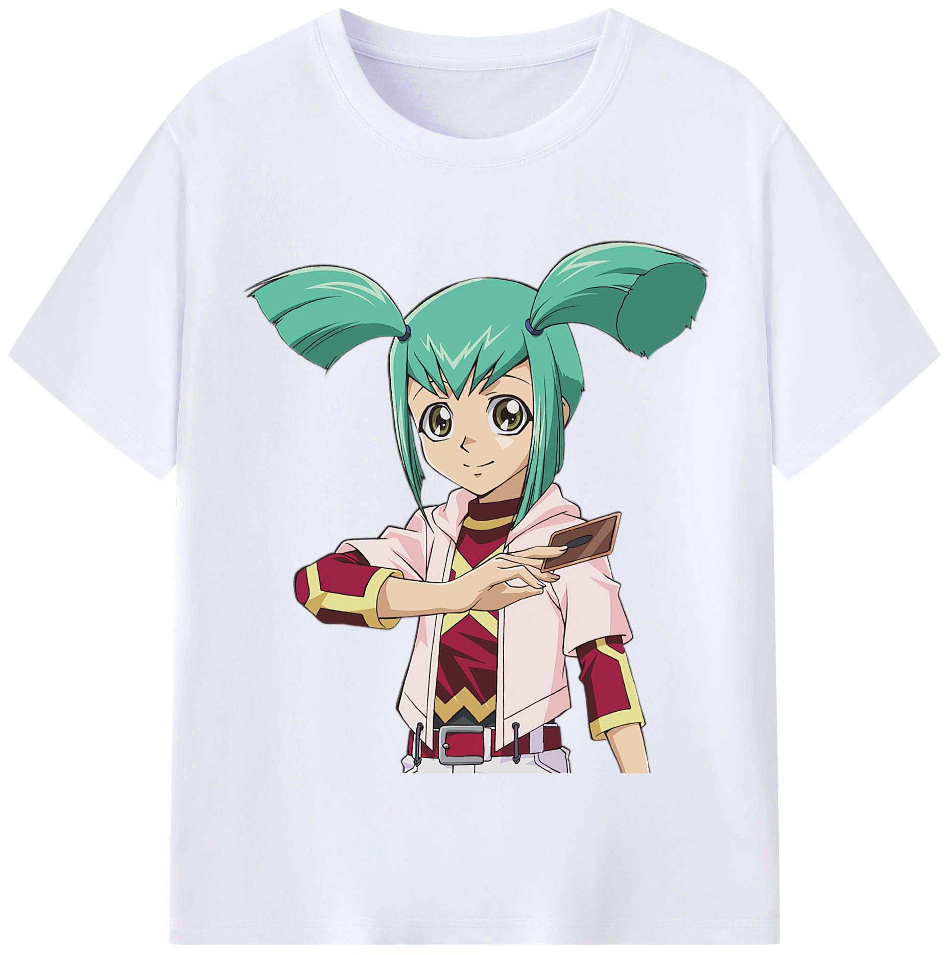 （画像用） 遊☆戯☆王 Yu-Gi-Oh! レディースカジュアルプリントTシャツ（綿100％）