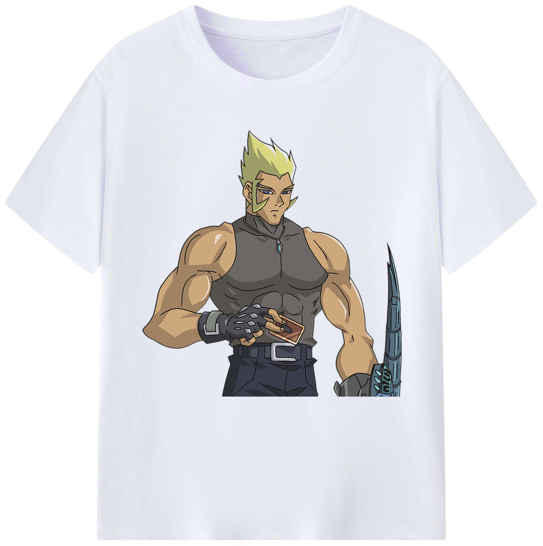 （画像用） 遊☆戯☆王 Yu-Gi-Oh! レディースカジュアルプリントTシャツ（綿100％）