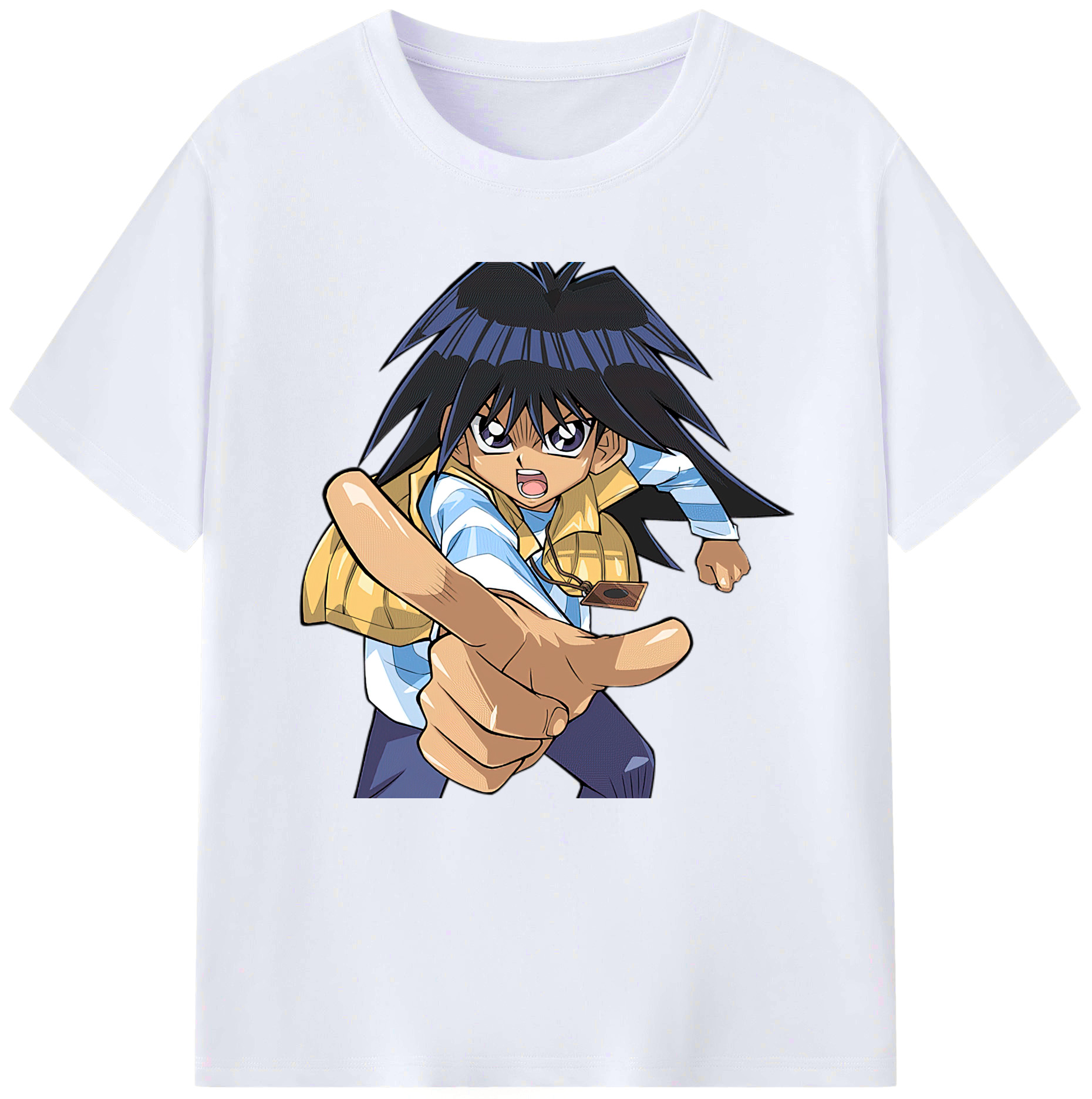 （画像用） 遊☆戯☆王 Yu-Gi-Oh! レディースカジュアルプリントTシャツ（綿100％）