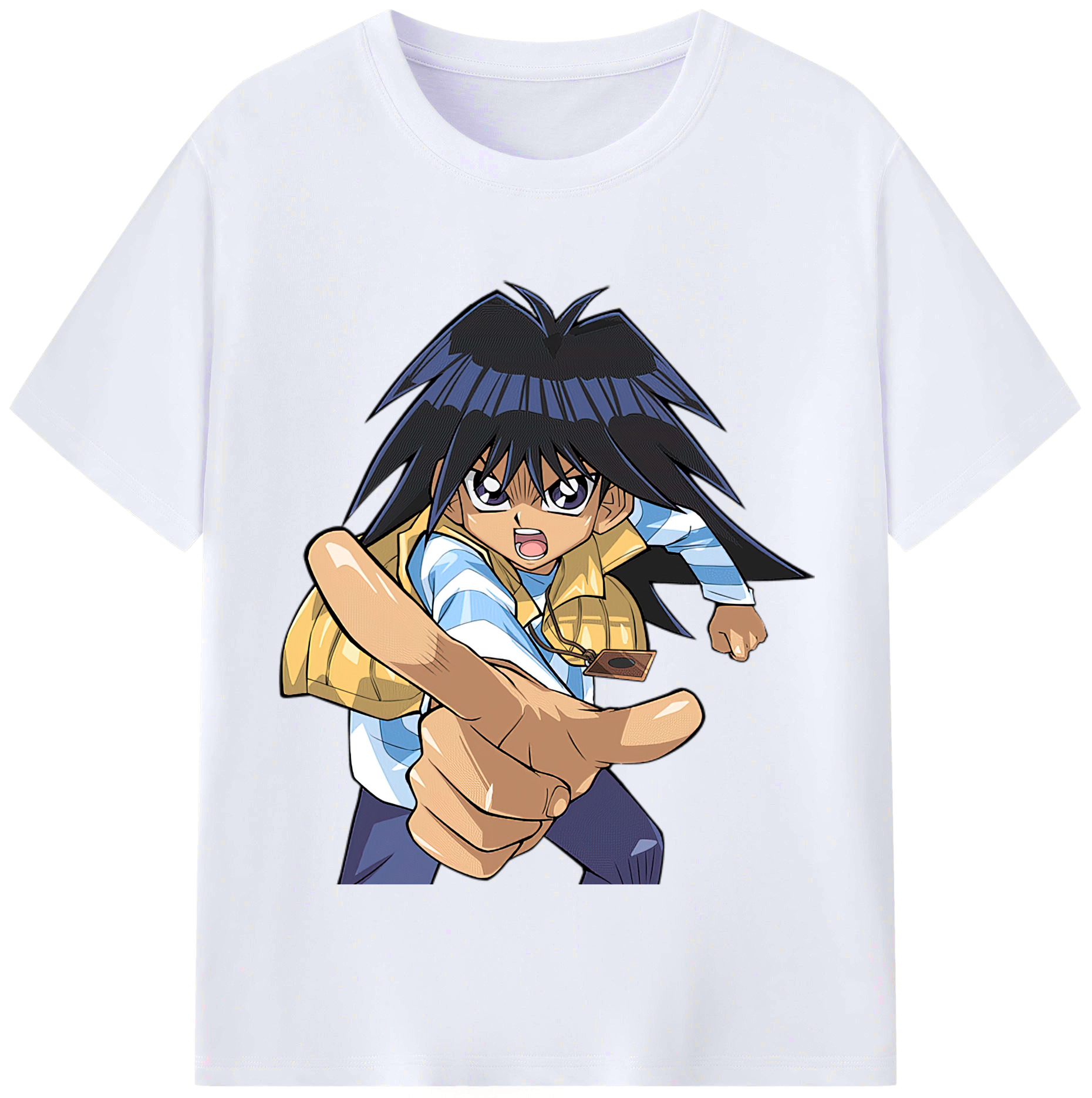 （画像用） 遊☆戯☆王 Yu-Gi-Oh! レディースカジュアルプリントTシャツ（綿100％）