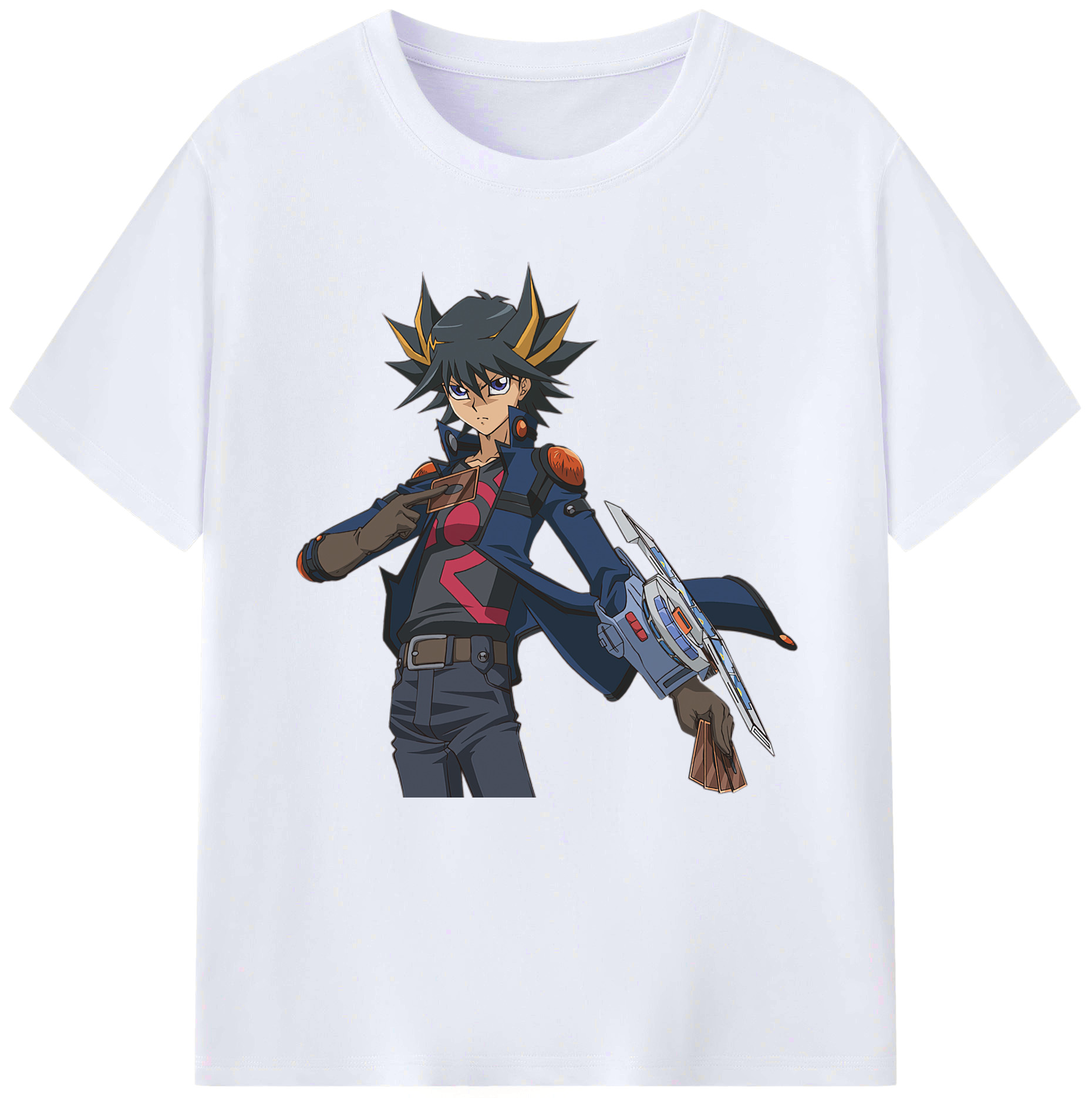 （画像用） 遊☆戯☆王 Yu-Gi-Oh! レディースカジュアルプリントTシャツ（綿100％）