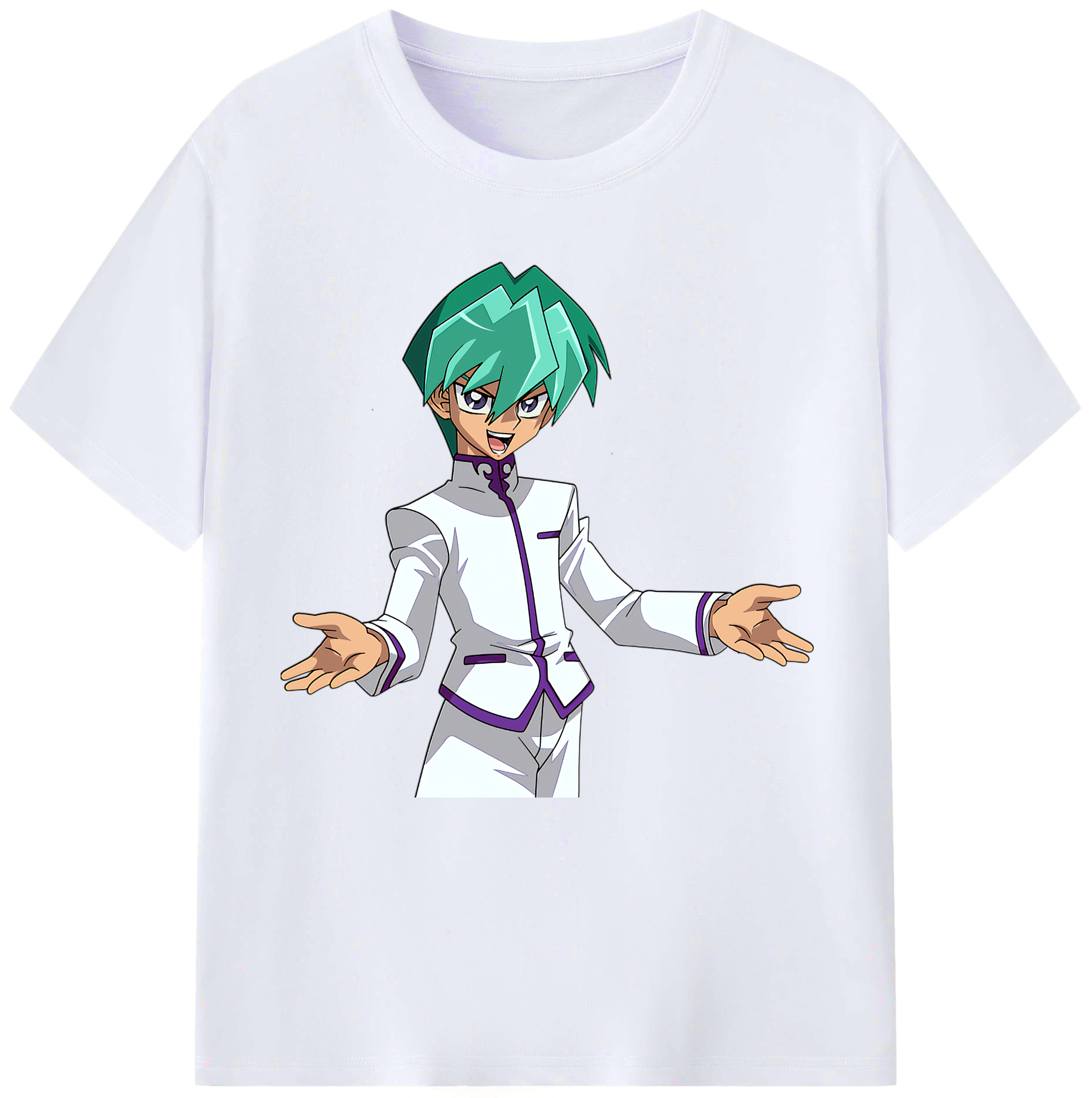（画像用） 遊☆戯☆王 Yu-Gi-Oh! レディースカジュアルプリントTシャツ（綿100％）