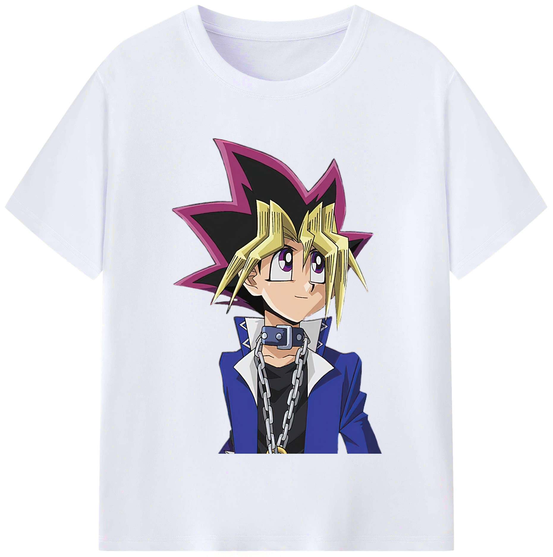 （画像用） 遊☆戯☆王 Yu-Gi-Oh! レディースカジュアルプリントTシャツ（綿100％）